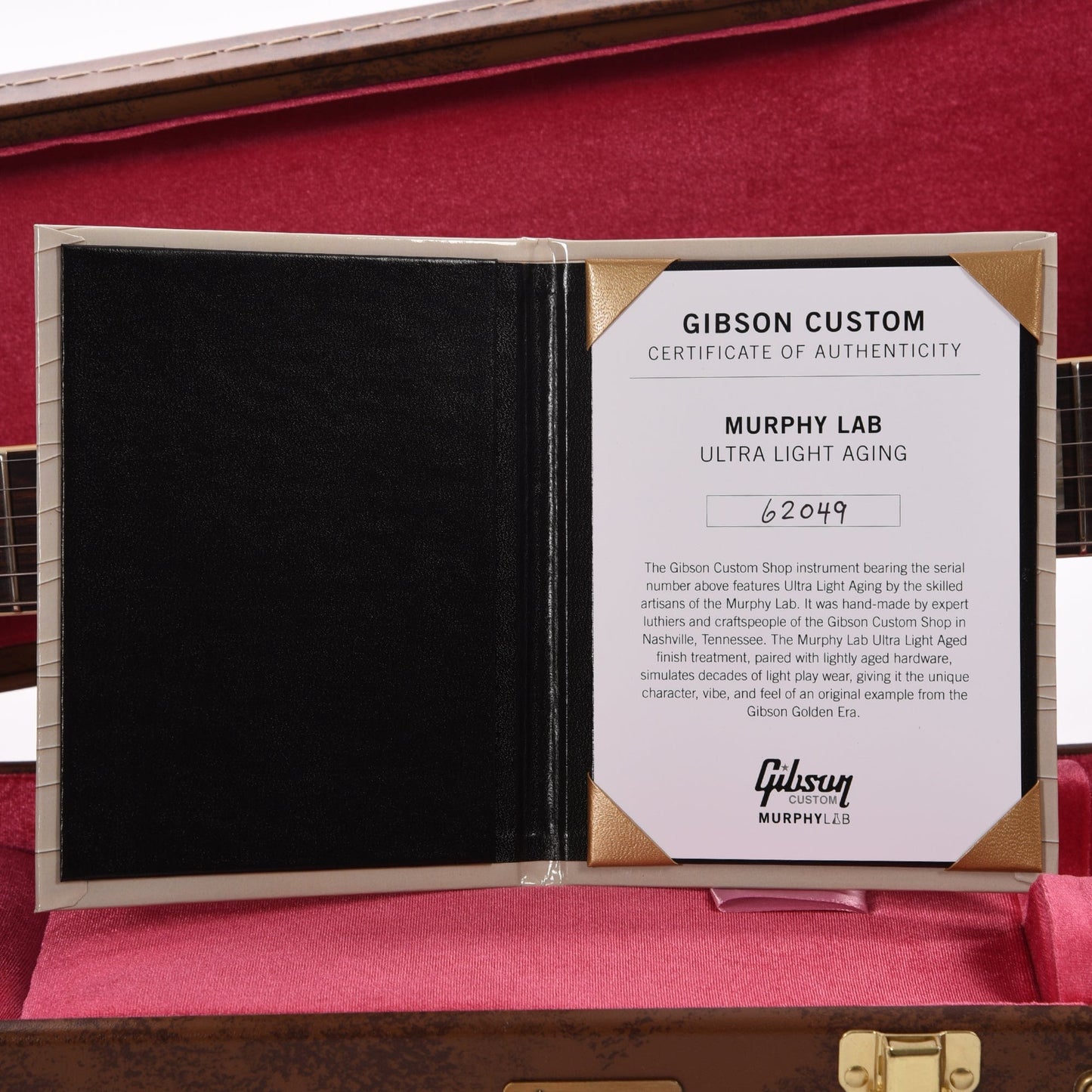 Gibson Custom Shop Murphy Lab 1956 Les Paul Goldtop Reissue Double Gold Ultra Light Aged Electric Guitars / Solid Body