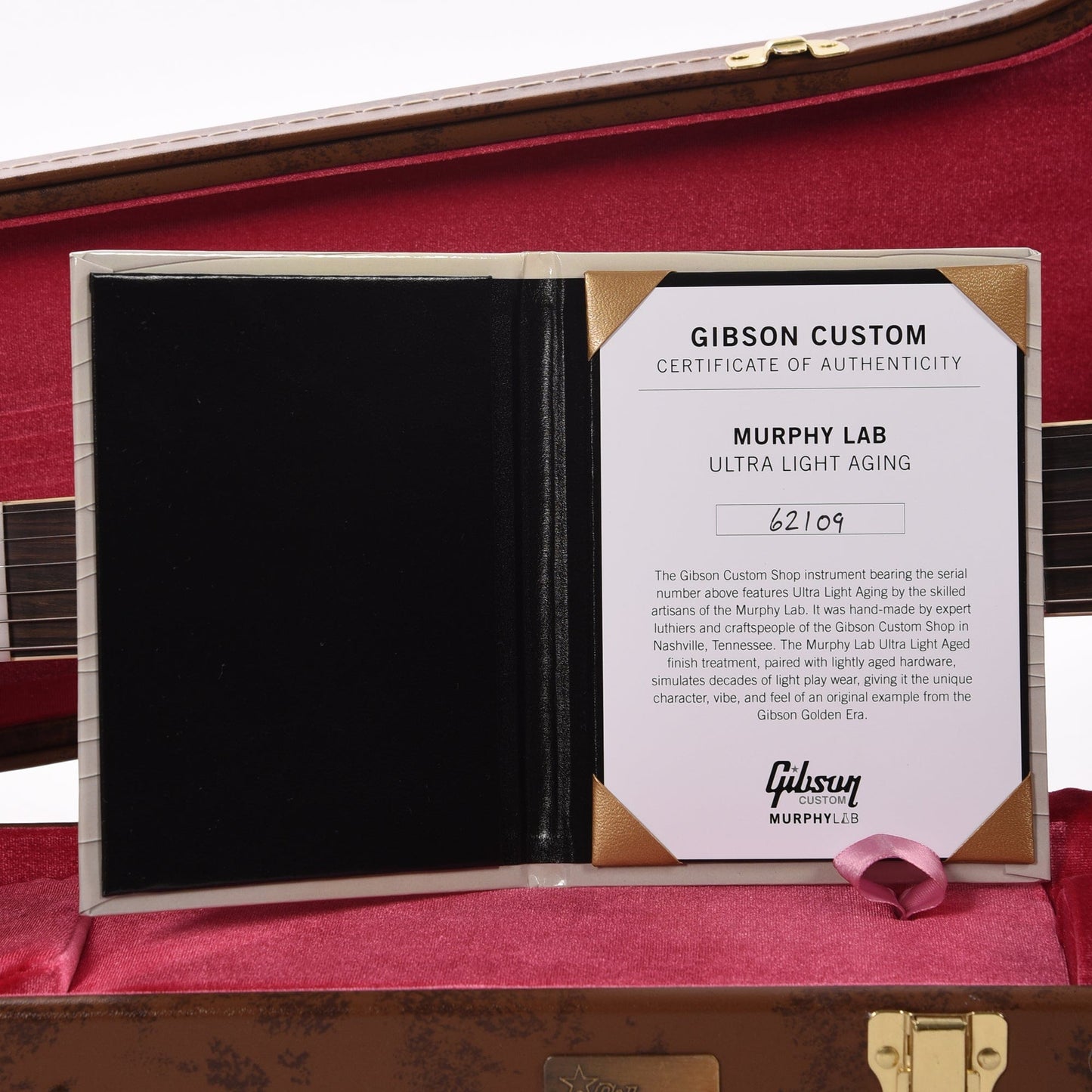 Gibson Custom Shop Murphy Lab 1956 Les Paul Goldtop Reissue Double Gold Ultra Light Aged Electric Guitars / Solid Body