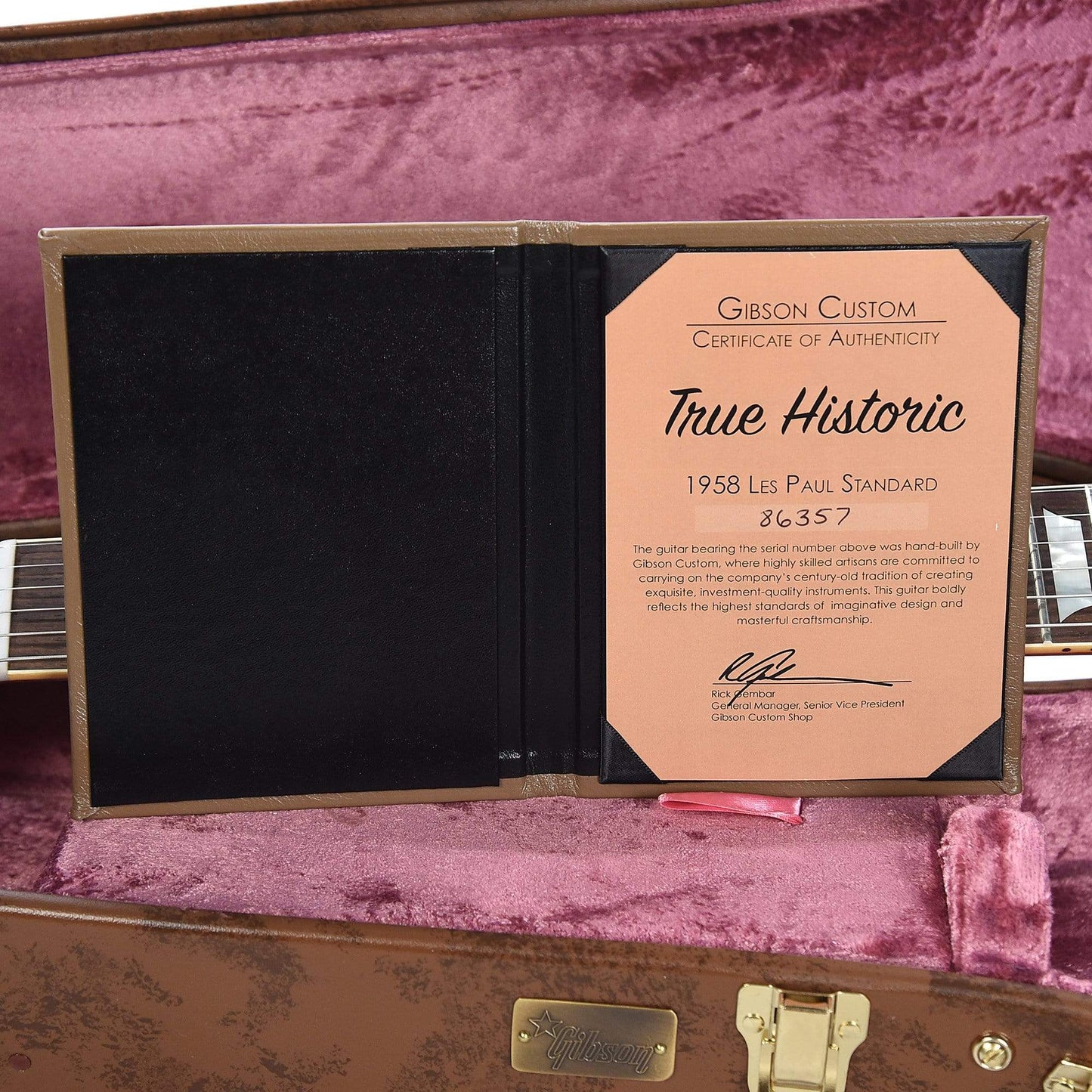 Gibson Custom True Historic 1958 Les Paul Reissue Vintage Dark Burst Electric Guitars / Solid Body