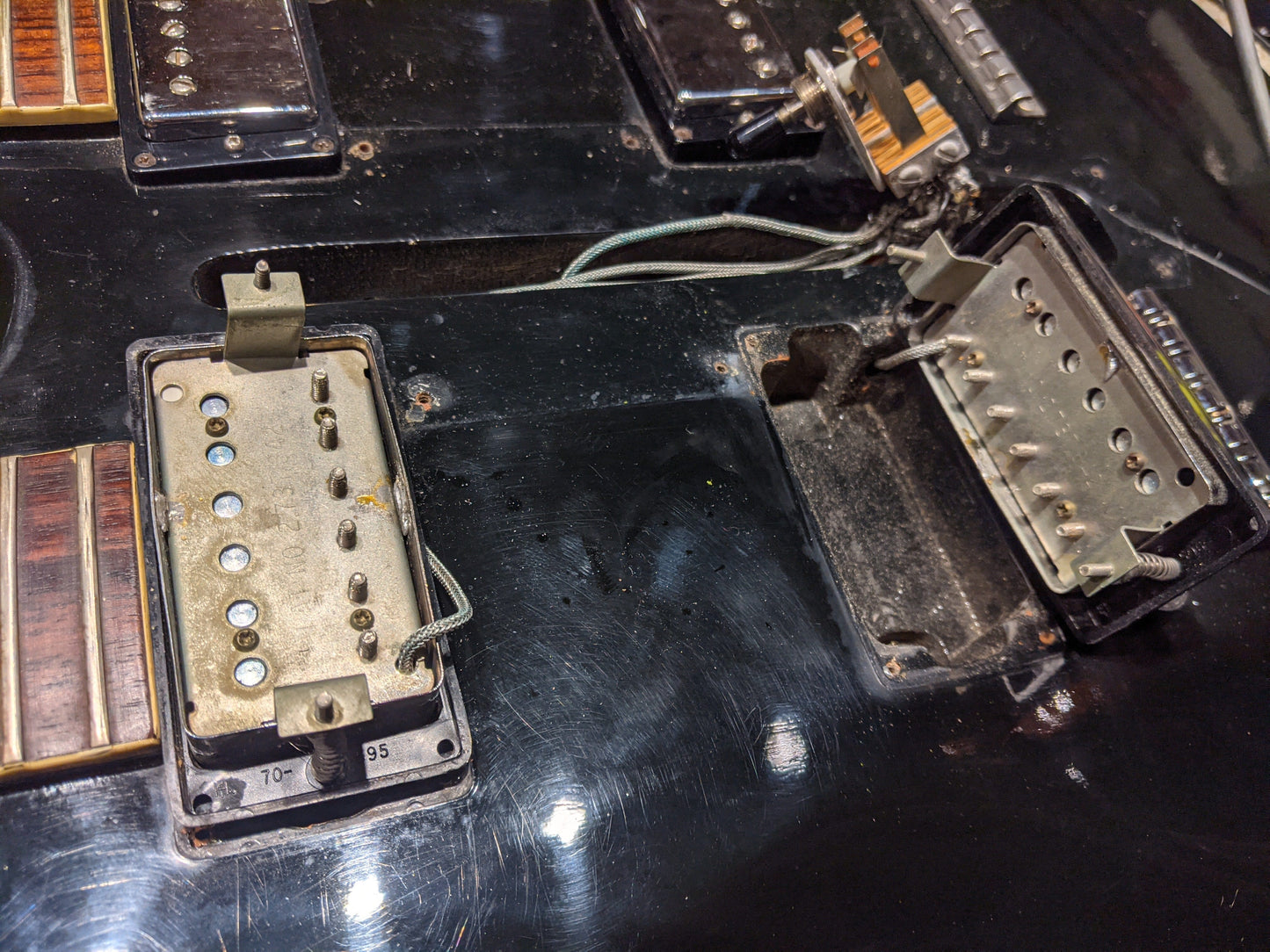 Gibson EDS-1275 Black 1980 Electric Guitars / Solid Body