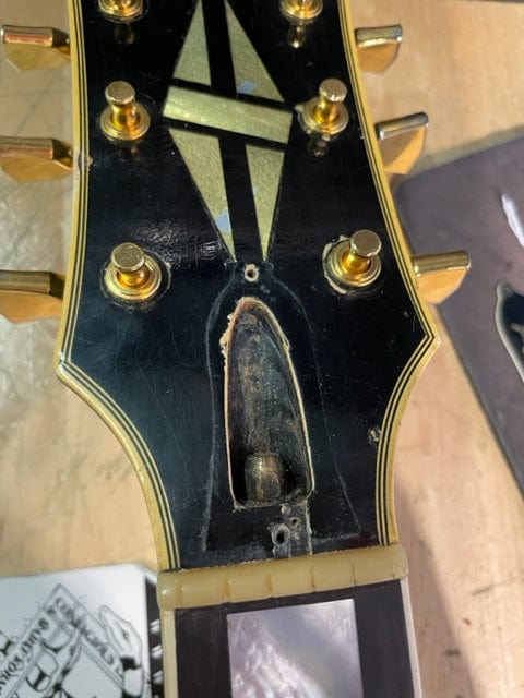 Gibson Les Paul Custom 1971 Black Electric Guitars / Solid Body