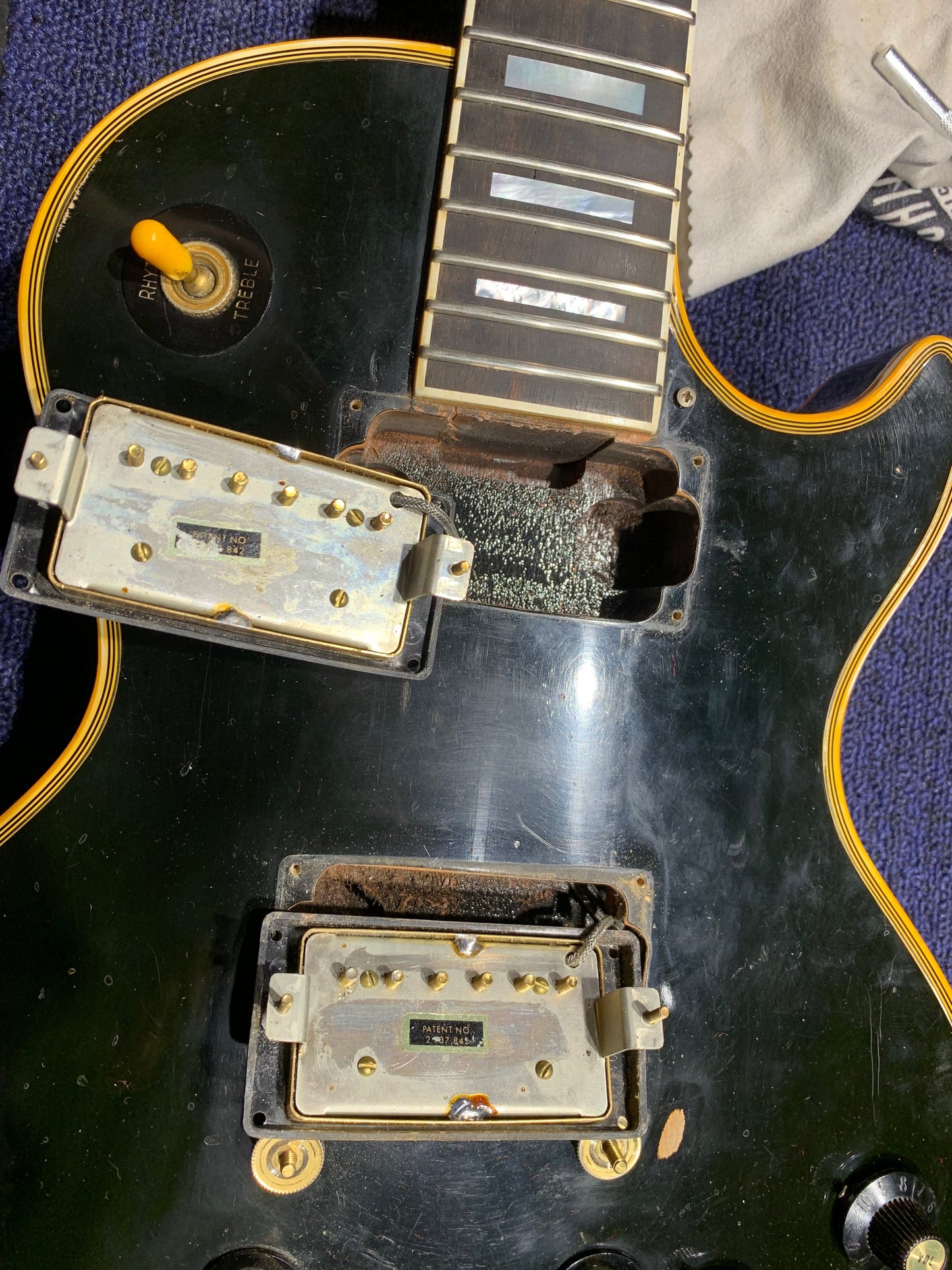 Gibson Les Paul Custom Black 1973 Electric Guitars / Solid Body