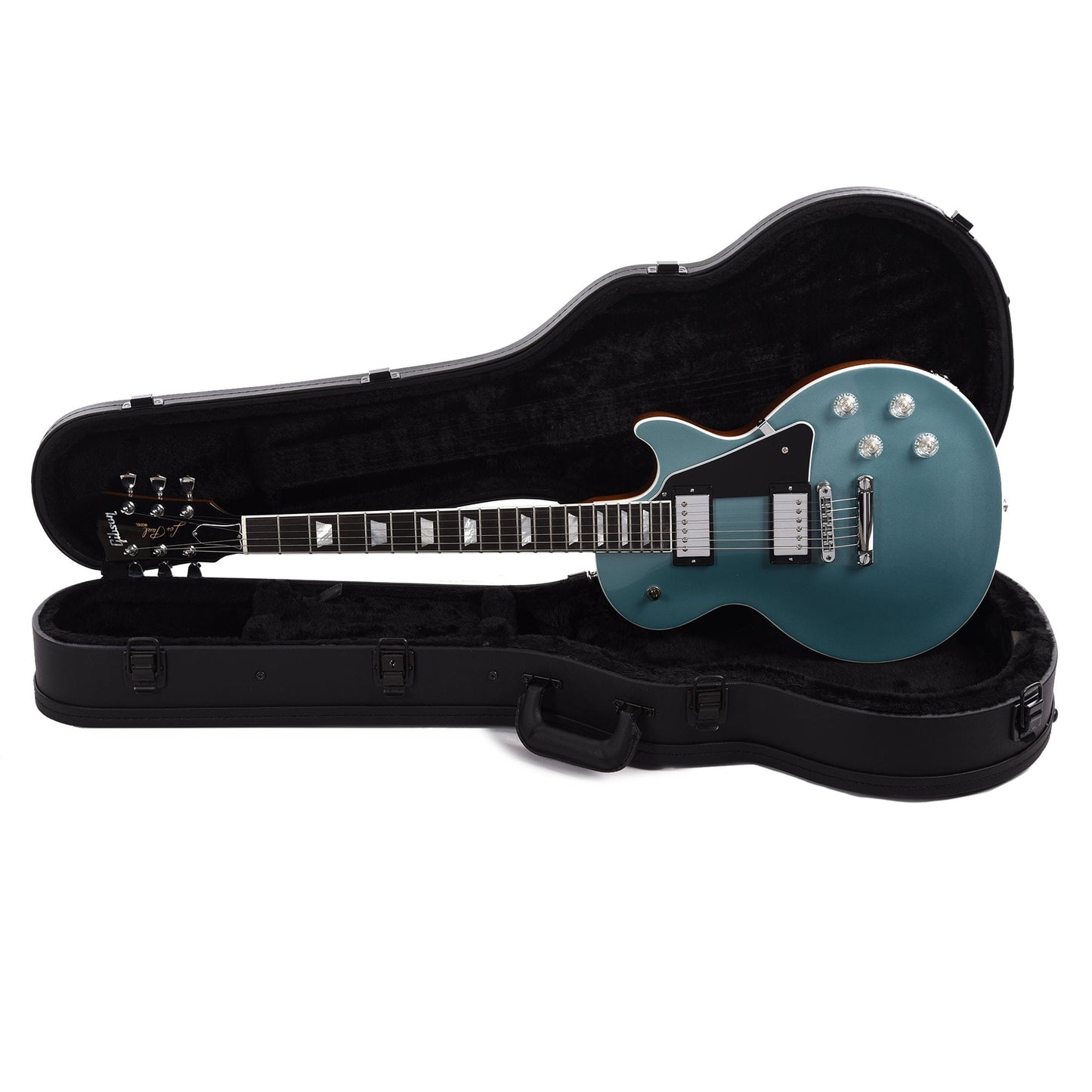 Gibson USA Les Paul Modern Faded Pelham Blue Electric Guitars / Solid Body