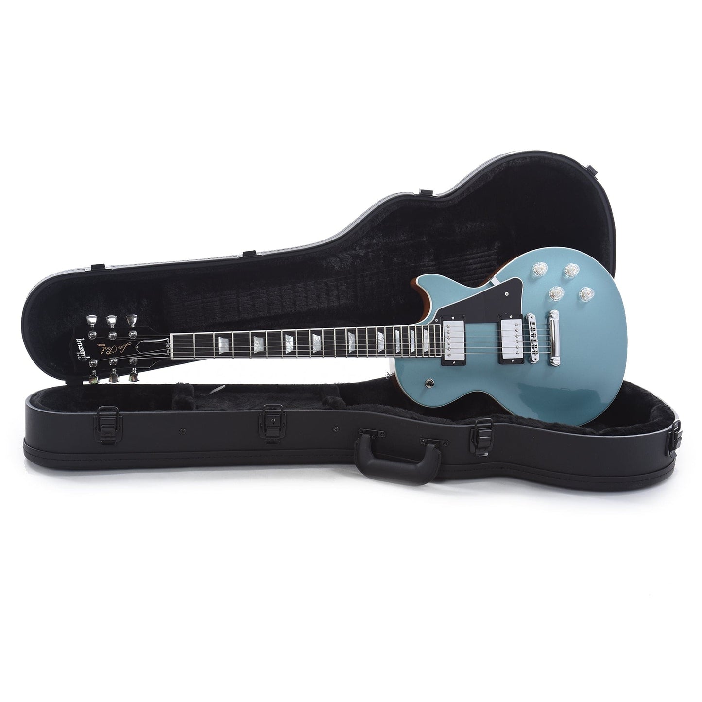 Gibson USA Les Paul Modern Faded Pelham Blue Electric Guitars / Solid Body