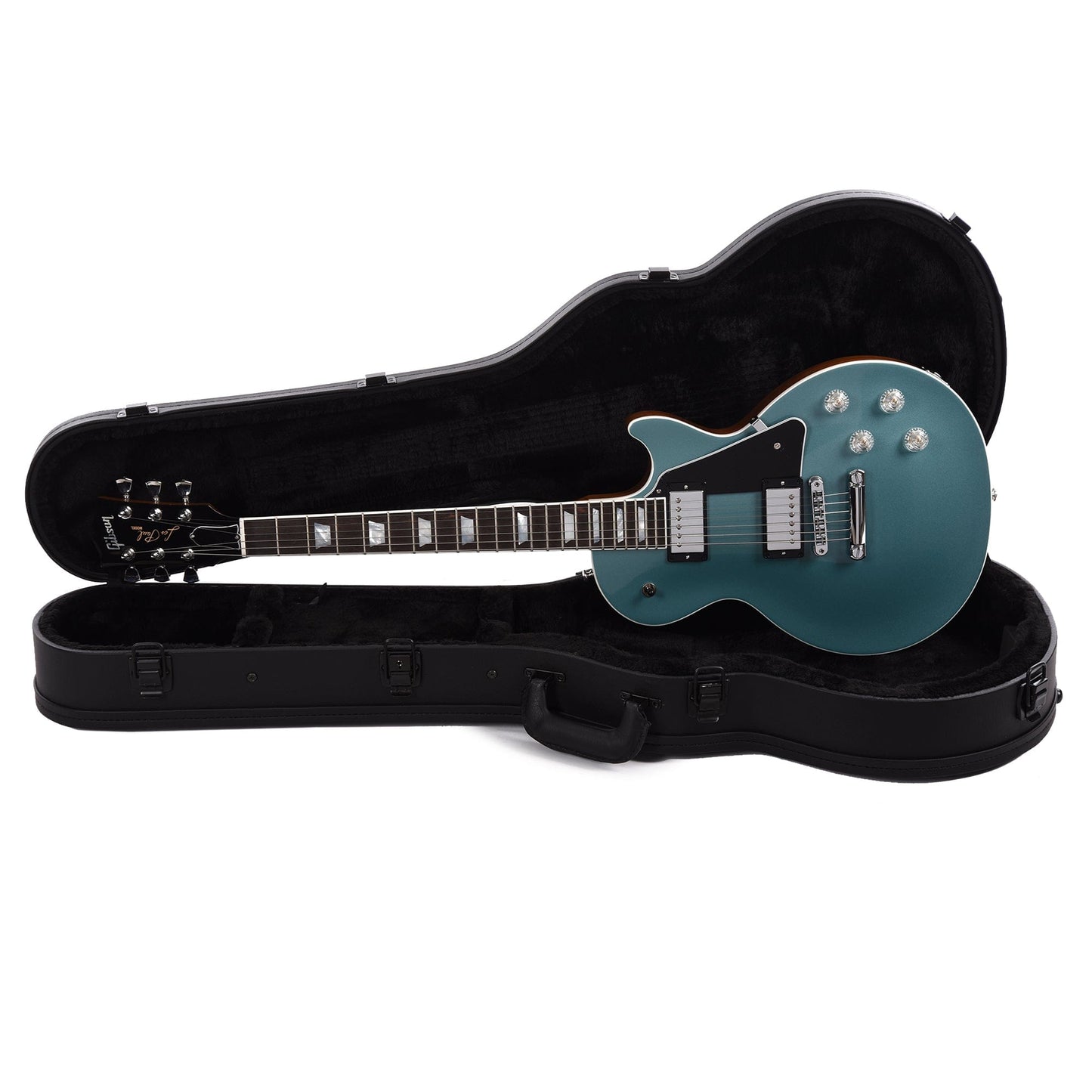 Gibson USA Les Paul Modern Faded Pelham Blue Electric Guitars / Solid Body