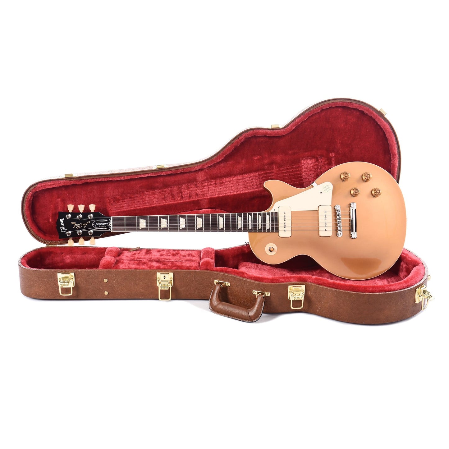 Gibson USA Les Paul Standard '50s P-90 Gold Top Electric Guitars / Solid Body