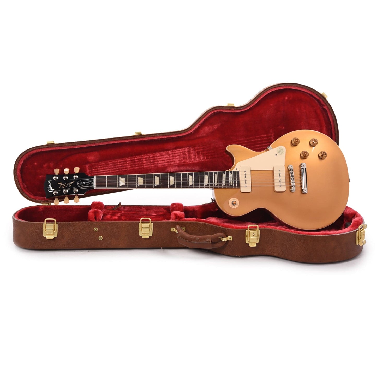 Gibson USA Les Paul Standard '50s P-90 Gold Top Electric Guitars / Solid Body