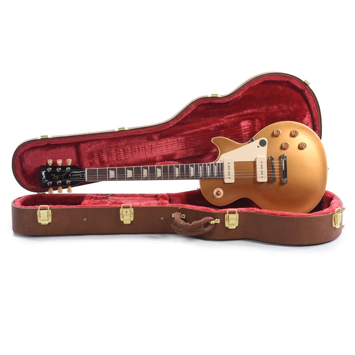 Gibson USA Les Paul Standard '50s P-90 Gold Top Electric Guitars / Solid Body