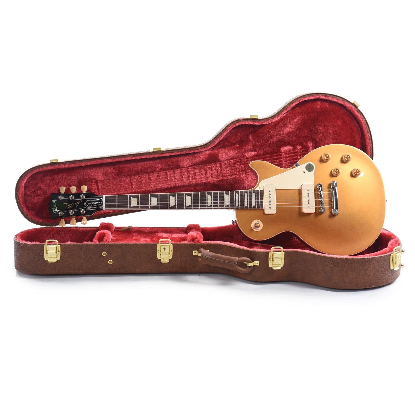 Gibson USA Les Paul Standard '50s P-90 Gold Top Electric Guitars / Solid Body