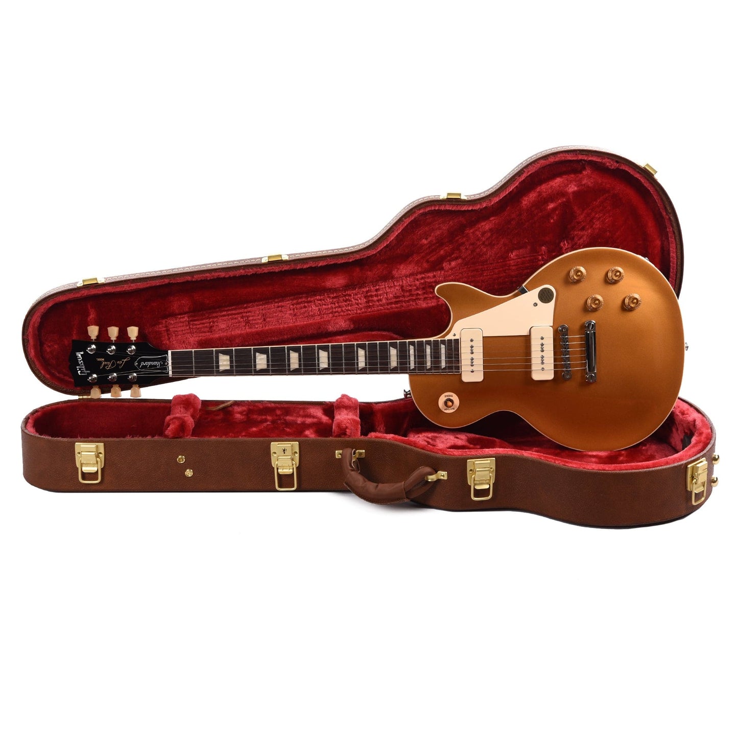 Gibson USA Les Paul Standard '50s P-90 Goldtop Electric Guitars / Solid Body