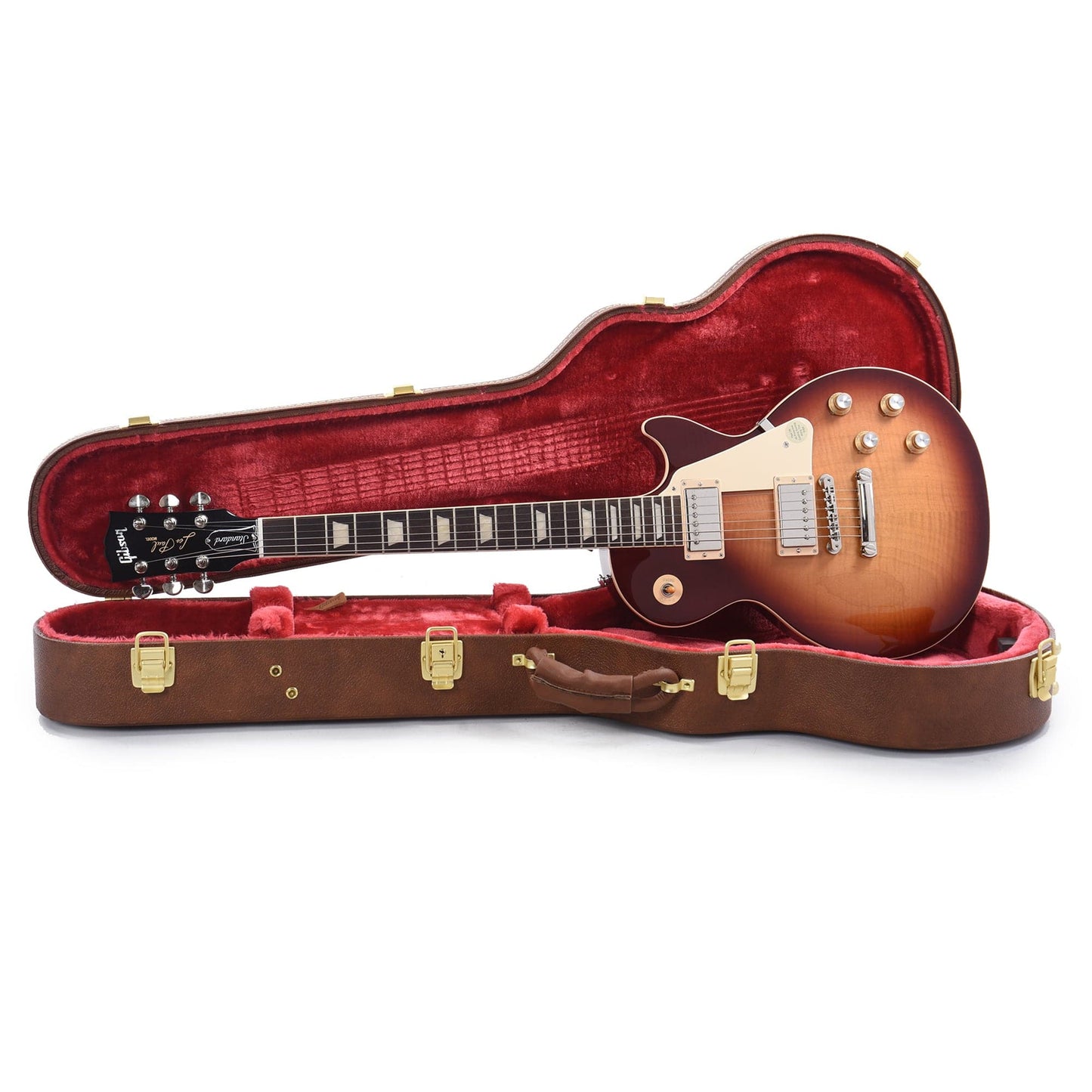 Gibson USA Les Paul Standard '60s Bourbon Burst Electric Guitars / Solid Body