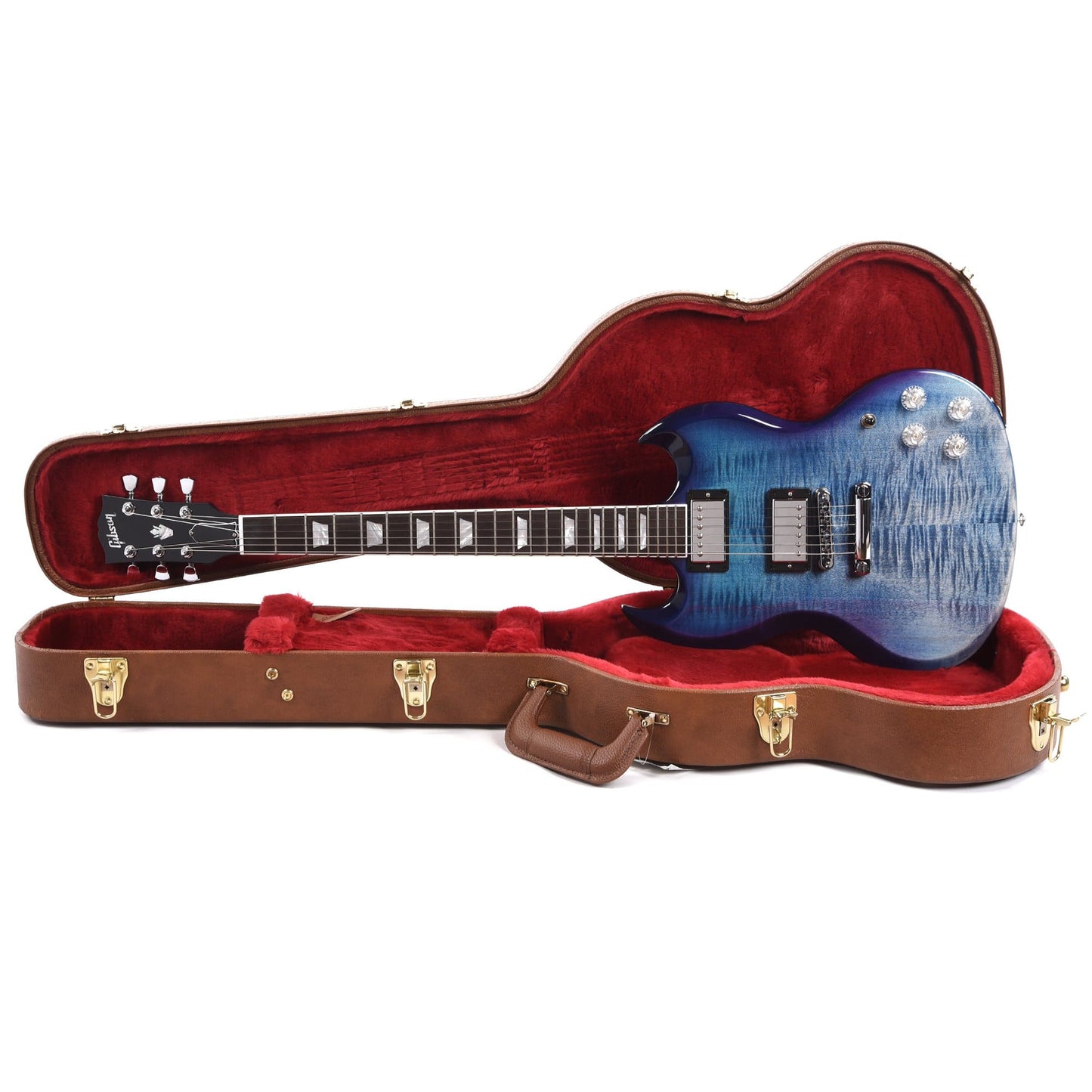 Gibson USA SG Modern Blueberry Fade Electric Guitars / Solid Body