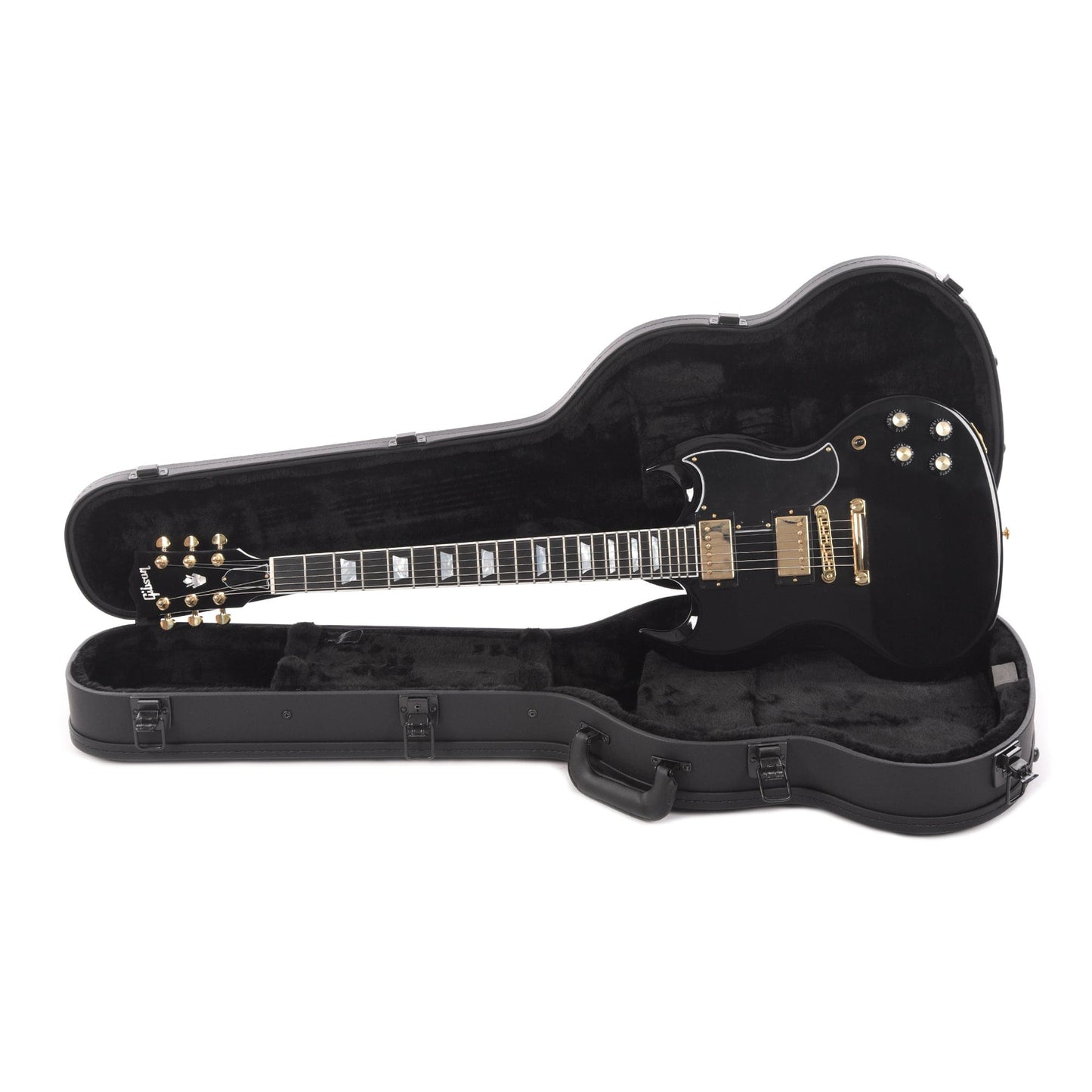 Gibson USA SG Modern Ebony w/Gold Hardware (CME Exclusive) Electric Guitars / Solid Body