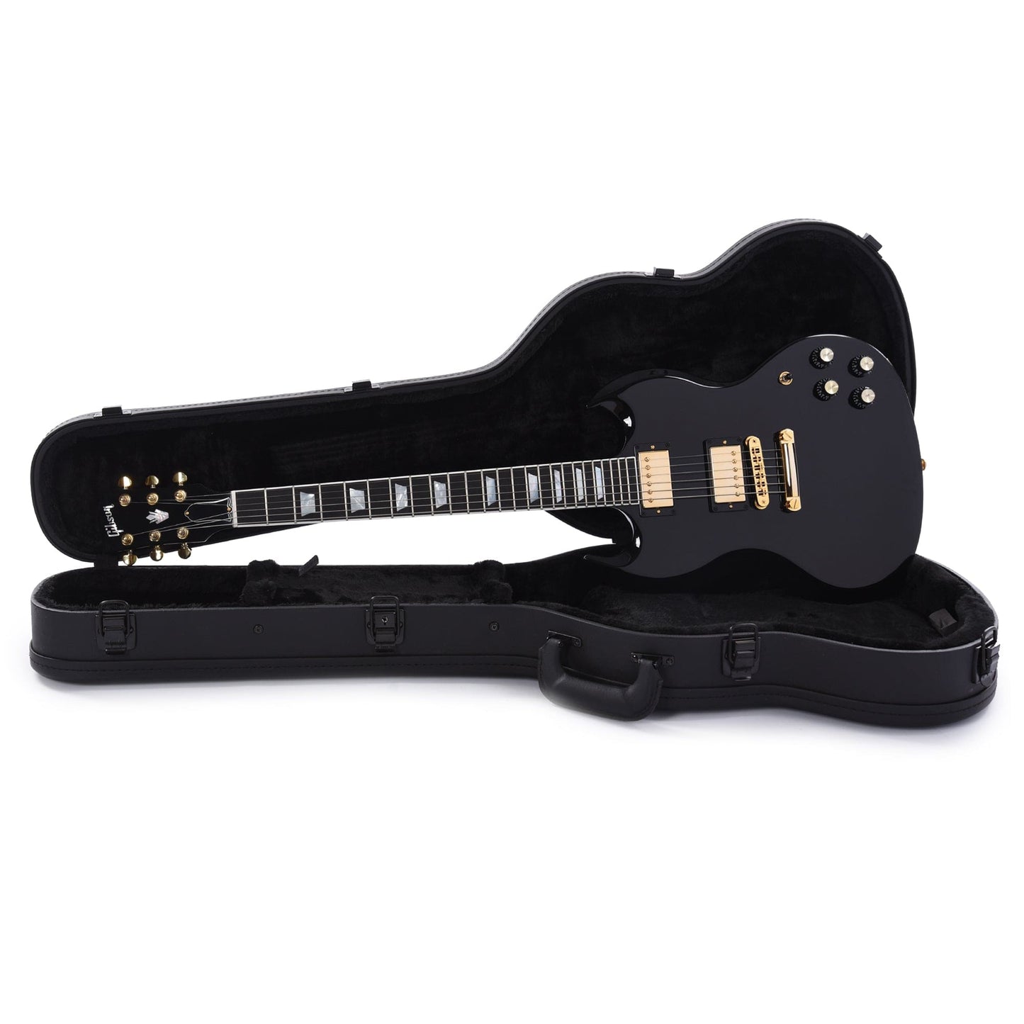 Gibson USA SG Modern Ebony w/Gold Hardware Electric Guitars / Solid Body