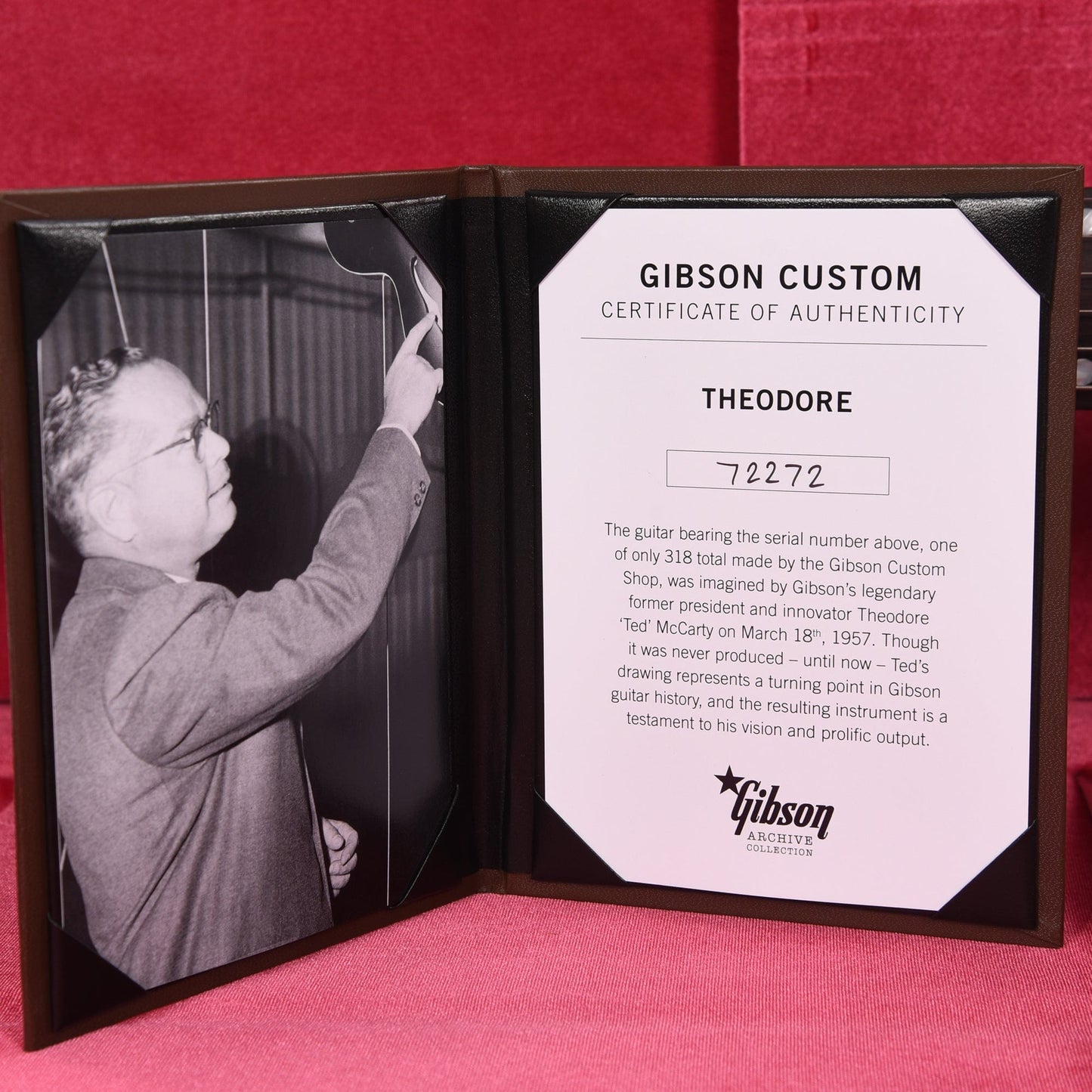 Gibson Custom Shop Archive Collection Theodore Cherry