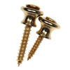 Gibson Strap Buttons 2-Pack - Brass Parts