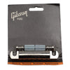 Gibson Stop Bar Tailpiece w/Studs & Inserts - Nickel Parts / Guitar Parts / Tailpieces