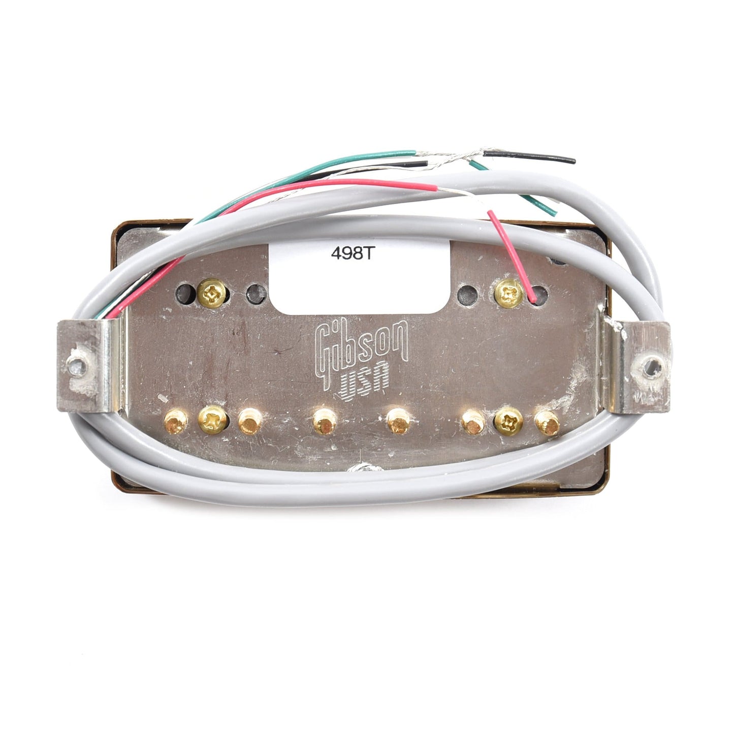 Gibson Gear 498T Hot Alnico Humbucker Bridge w/Gold Cover Parts / Guitar Pickups