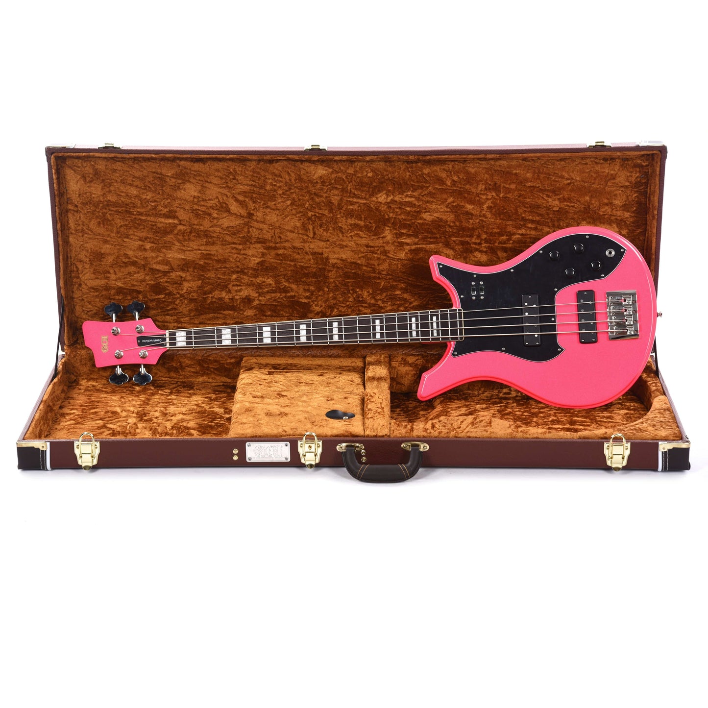 GCI Constructivist Bass Gloss Metallic Fuschia Bass Guitars / 4-String