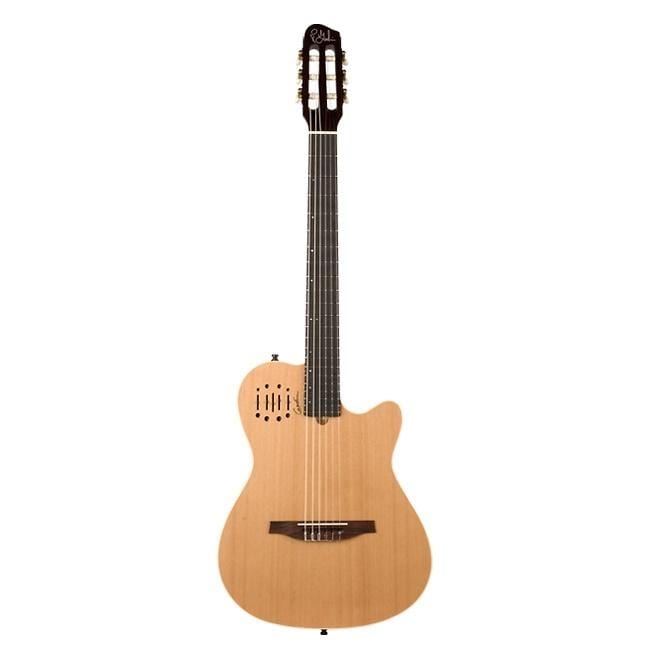 Godin Multiac Encore Nylon Electro-Acoustic Natural Semi-Gloss w/Gig Bag Acoustic Guitars / Built-in Electronics
