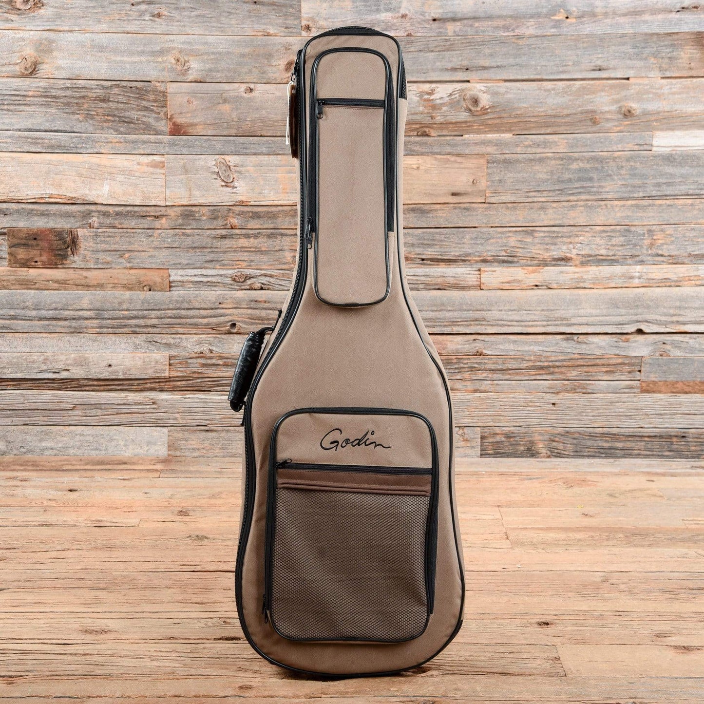 Godin A6 Ultra Natural 2013 LEFTY Electric Guitars / Semi-Hollow
