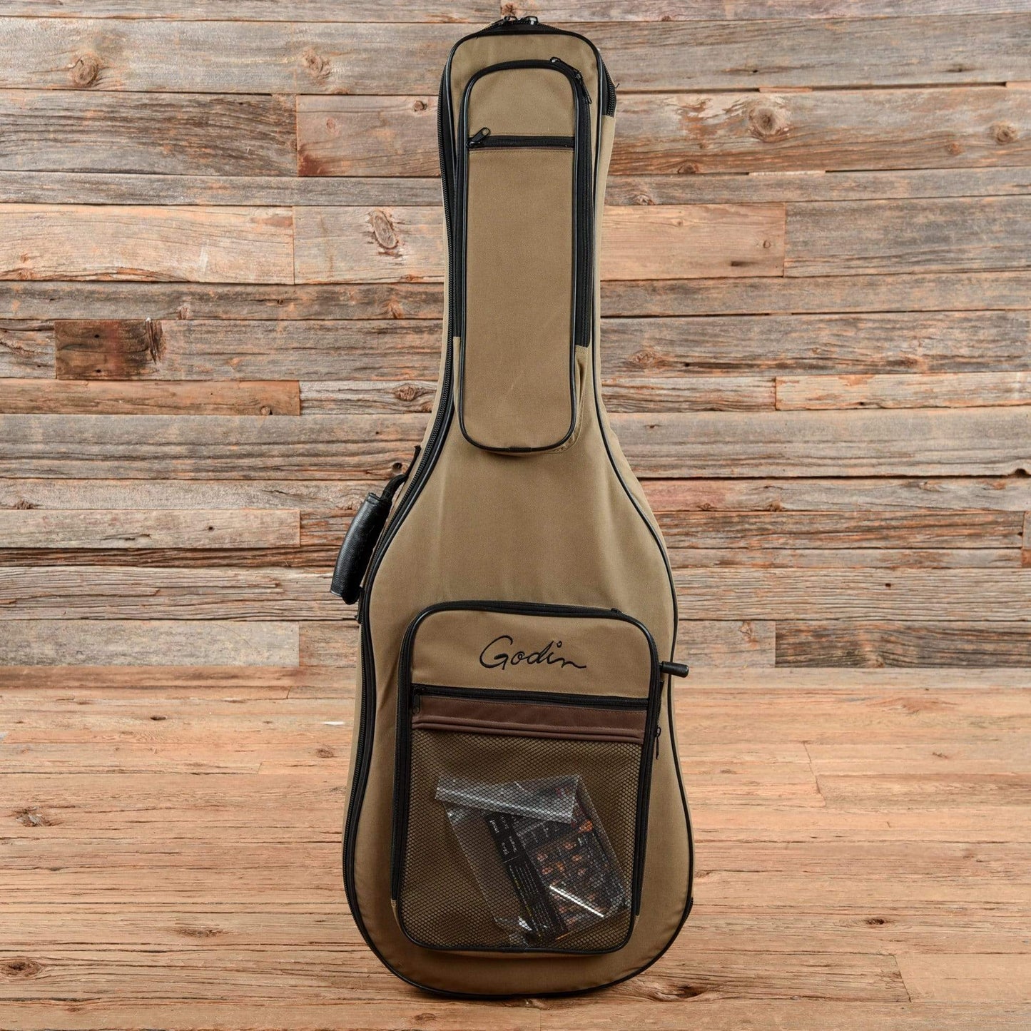 Godin Multiac Grand Concert Duet Ambiance Nylon Natural 2012 Electric Guitars / Solid Body