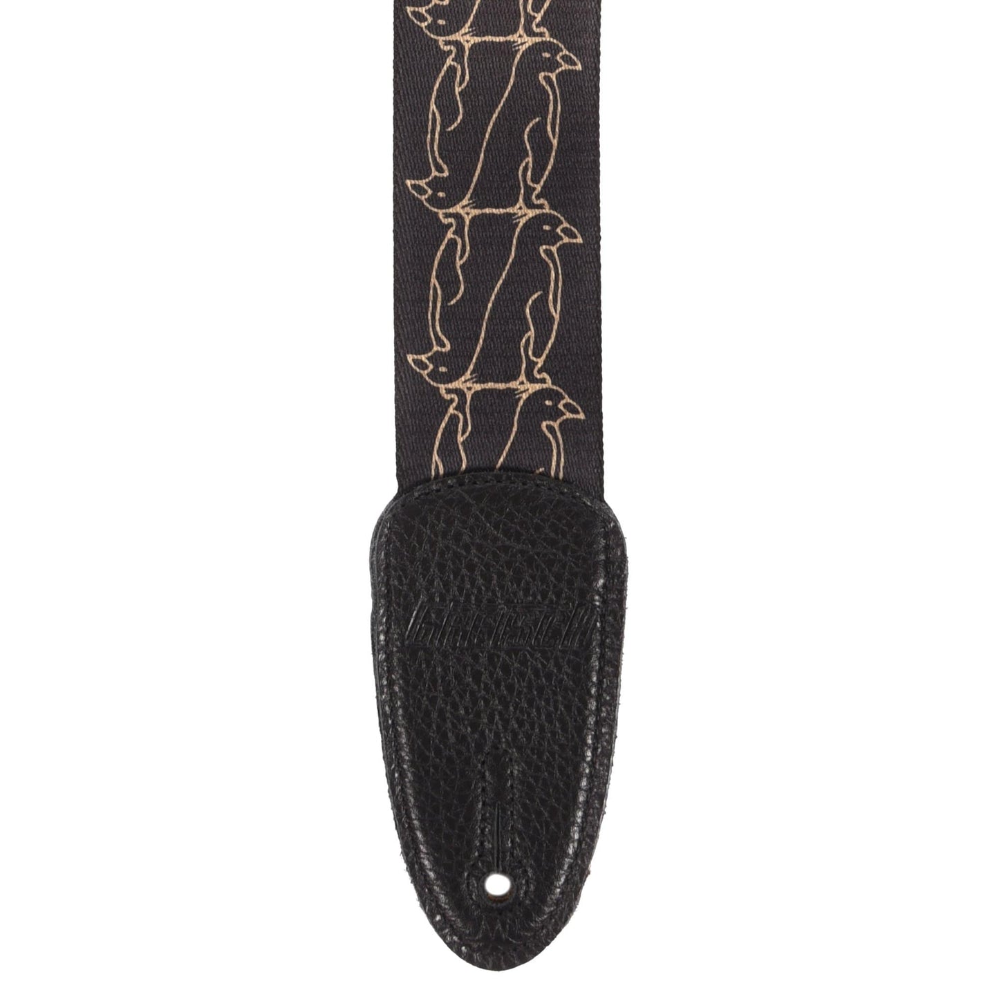 Gretsch Double Penguin Black/Gold Strap Accessories / Straps