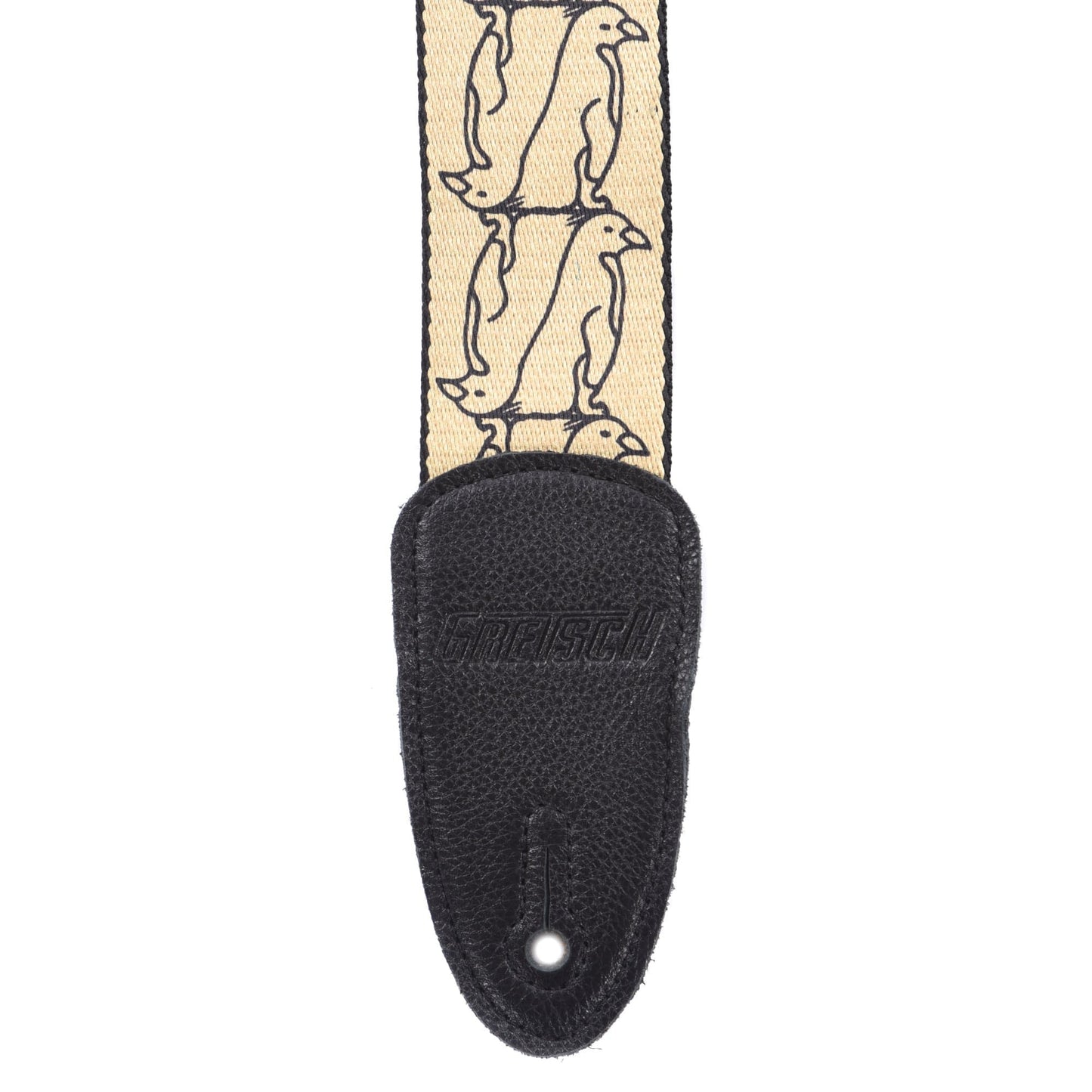 Gretsch Double Penguin Gold/Black Strap Accessories / Straps