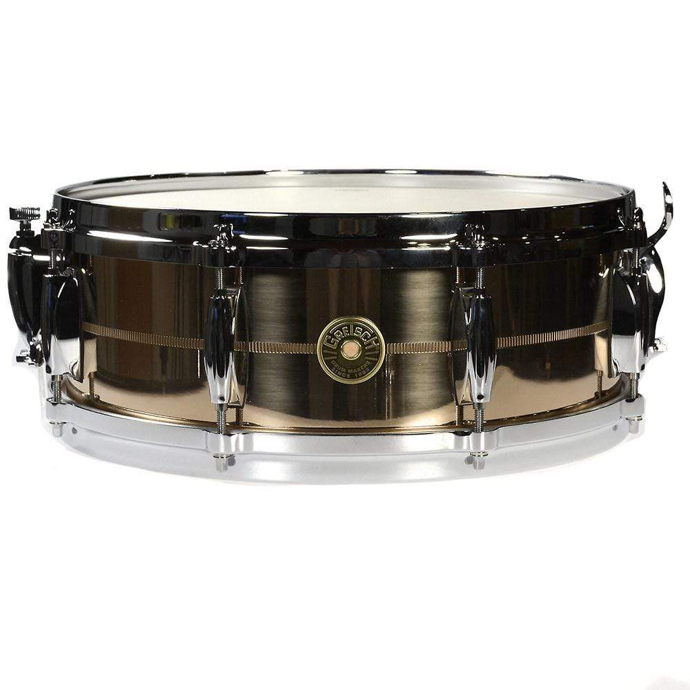 Gretsch 5x14 USA G-4000 Solid Phosphor Bronze Snare Drum Drums and Percussion / Acoustic Drums / Snare