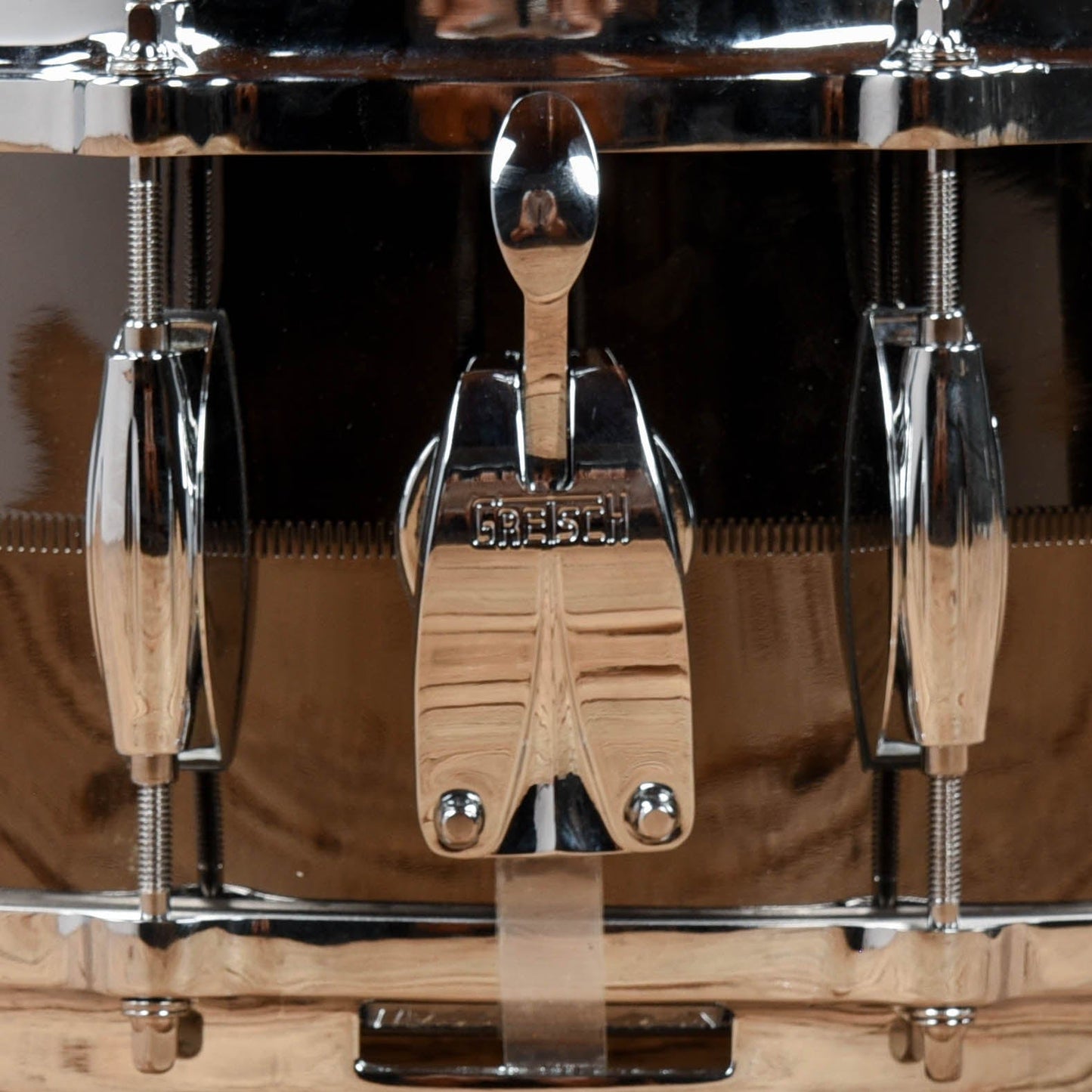 Gretsch Drums 6x14 USA Custom Snare Drum Black Nickel Over Brass Drums and Percussion / Acoustic Drums / Snare