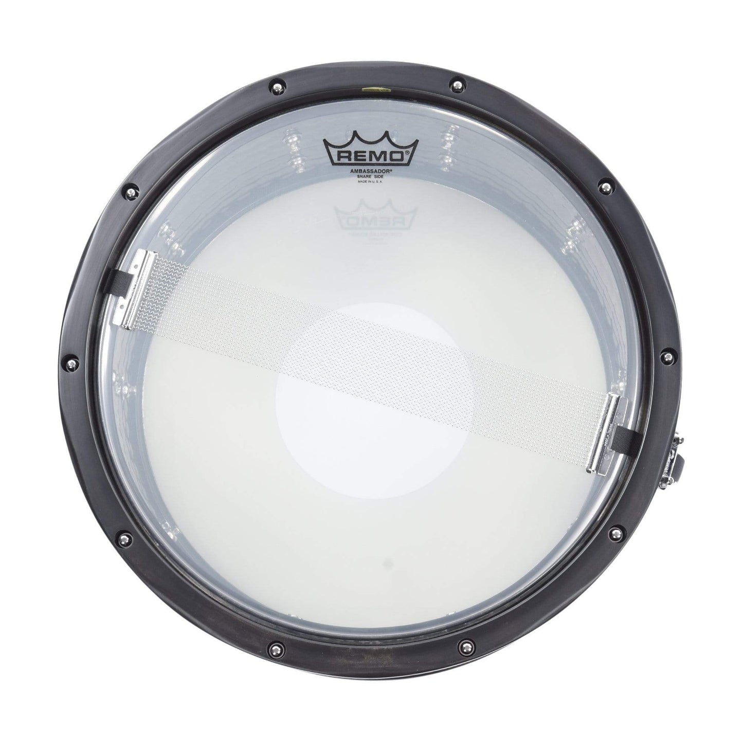 Hammered Black Steel Wood Hoop Snare Drums and Percussion / Acoustic Drums / Snare