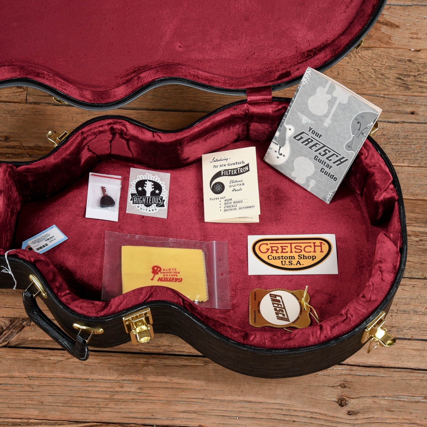 Gretsch Stern Masterbuilt Super Broadkaster Candy Apple Red 2020 Electric Guitars / Hollow Body