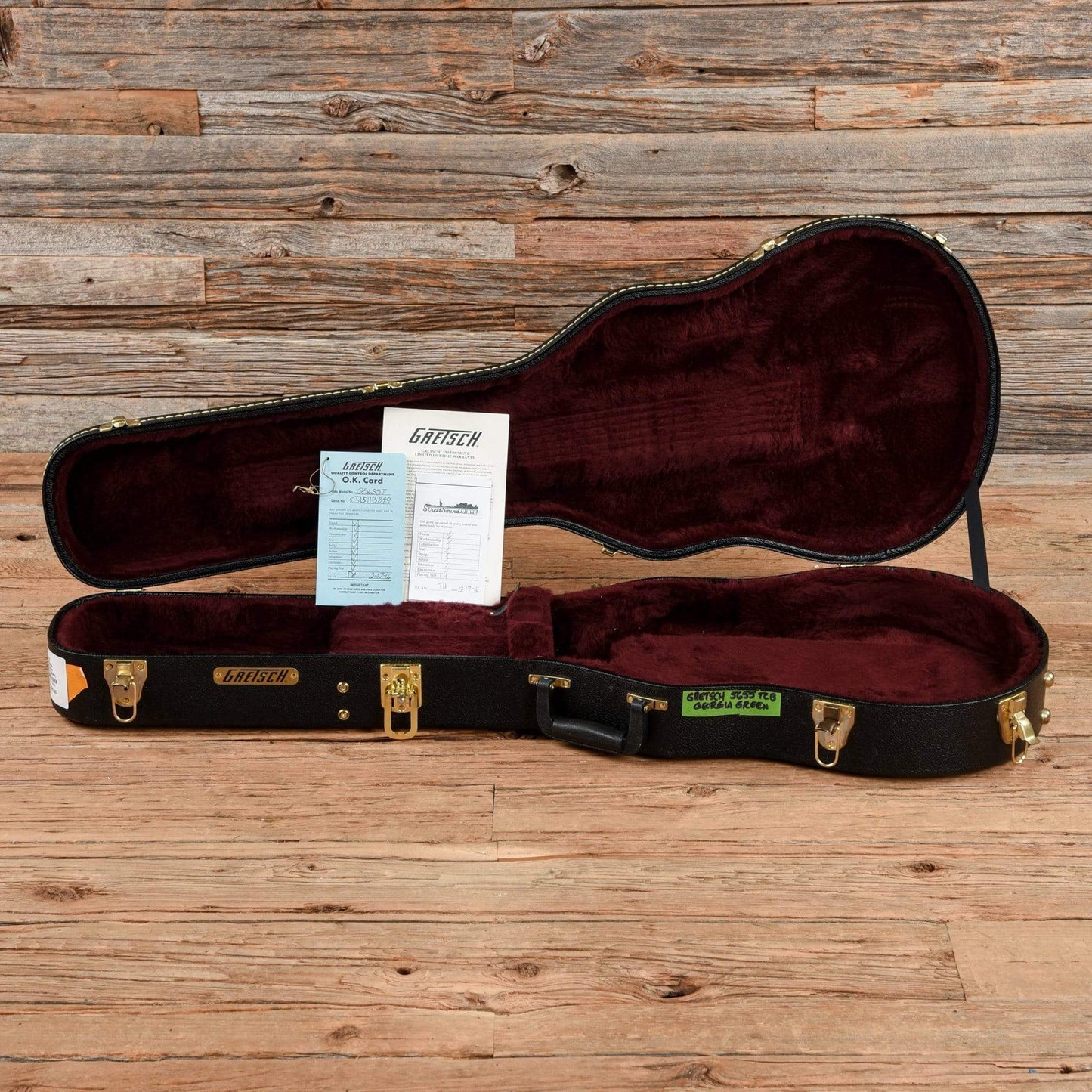 Gretsch G5655T-CB Electromatic Center Block Double Jet Georgia Green Electric Guitars / Semi-Hollow