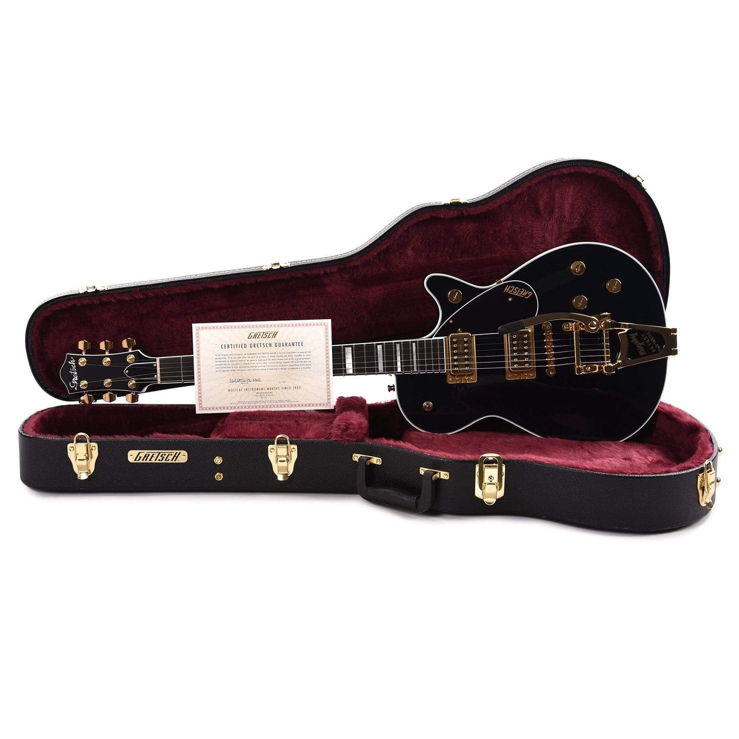 Gretsch G6228TG-PE Players Edition Jet BT Midnight Sapphire w/Bigsby & Gold Hardware Electric Guitars / Solid Body