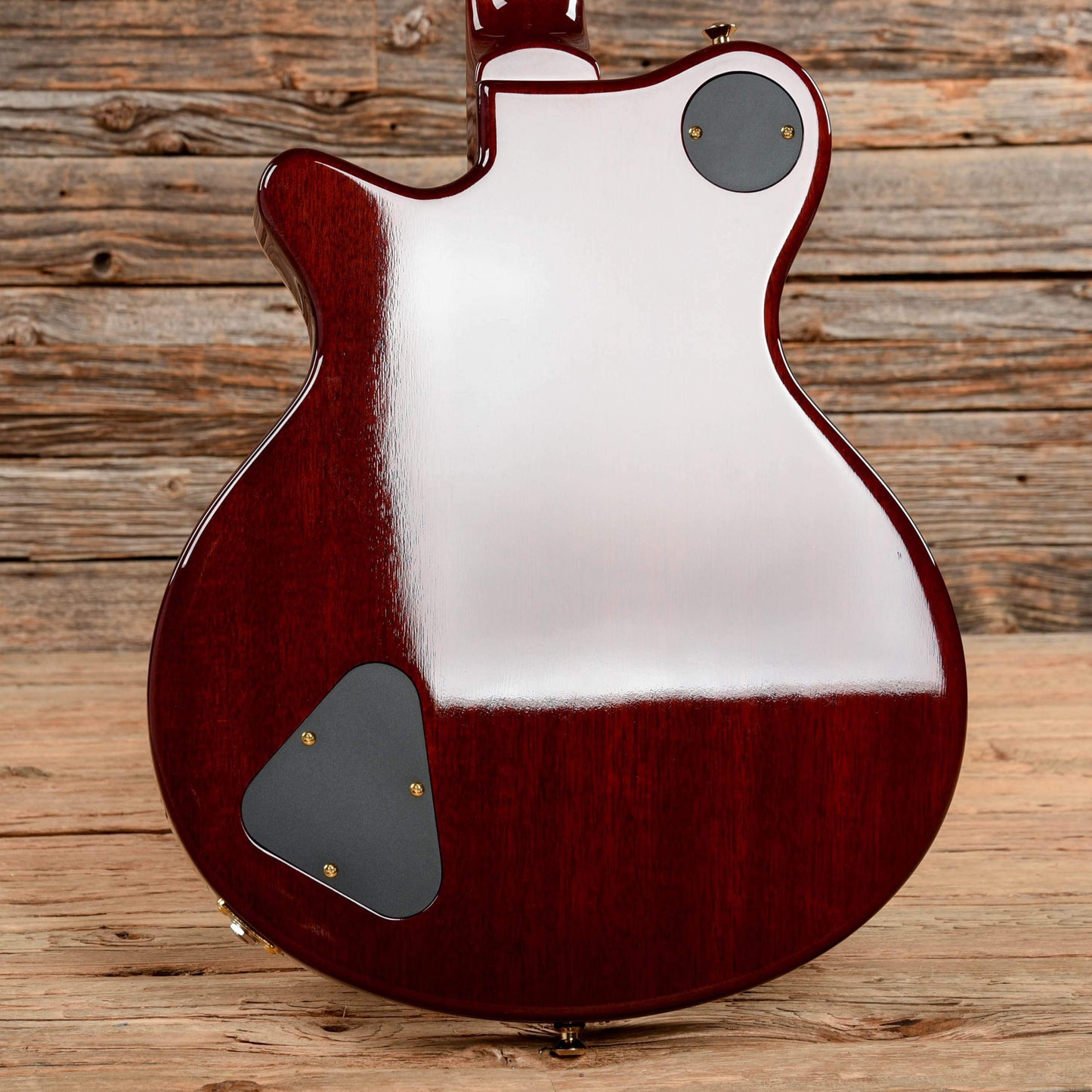 Grosh Guitars Set Neck Semi-Hollow Quilted Natural Burst Electric Guitars / Semi-Hollow