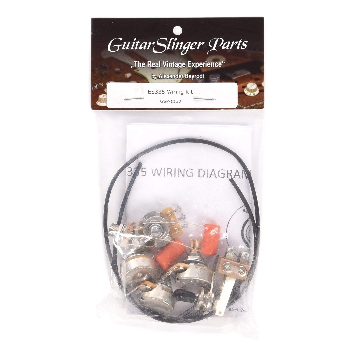 GuitarSlinger ES-335 Wiring Kit Parts / Guitar Pickups