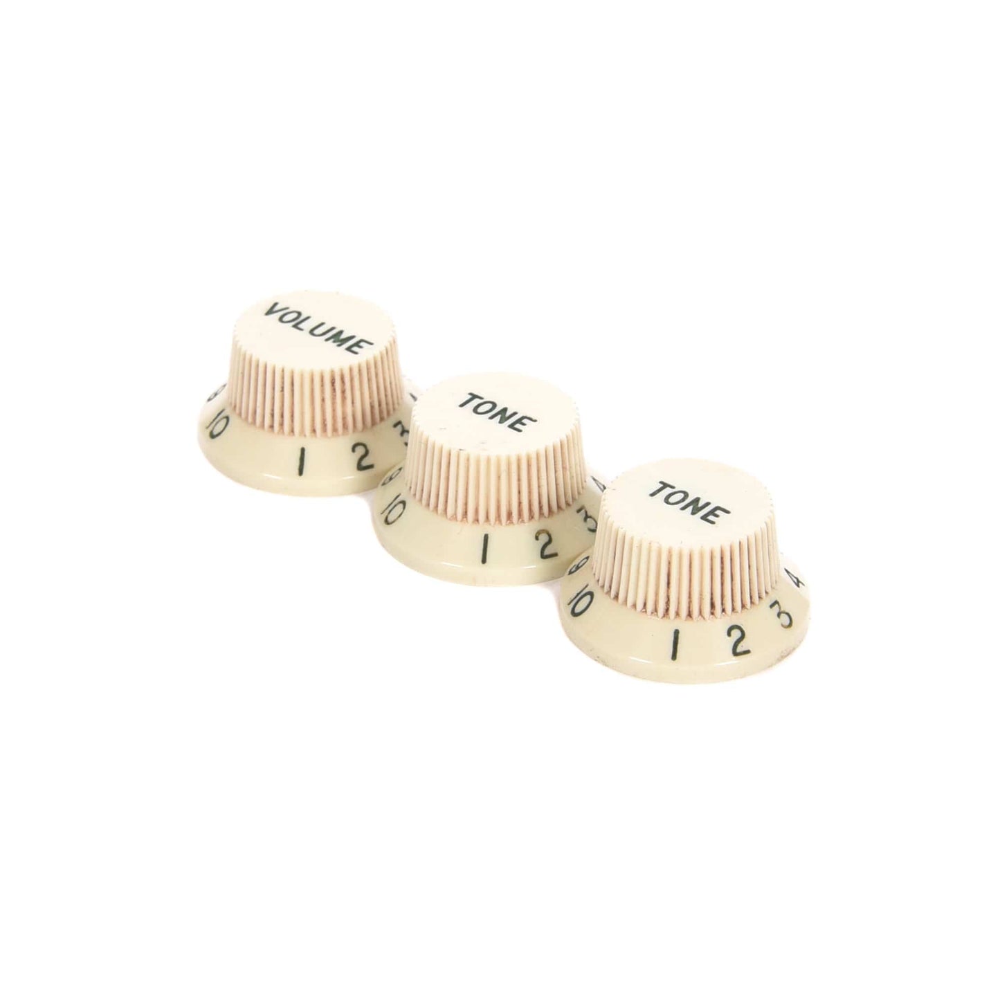 GuitarSlinger Strat Aged Accessory Set Mint Green Parts