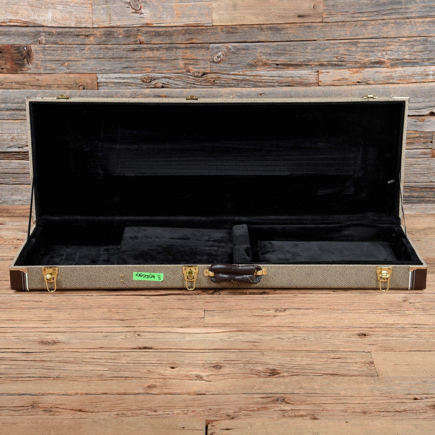 Hagstrom H8-II 8-String Bass Reissue Black Bass Guitars / Short Scale