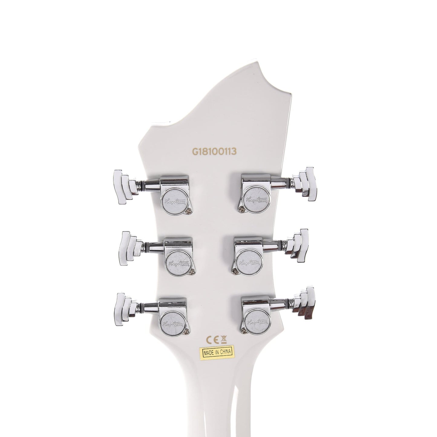 Hagstrom Fantomen White w/Lundgren Pickups Electric Guitars / Solid Body