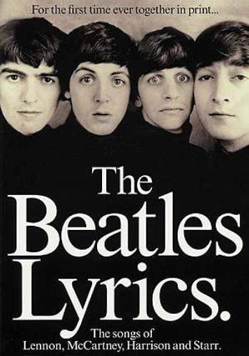 The Beatles Lyrics Accessories / Books and DVDs