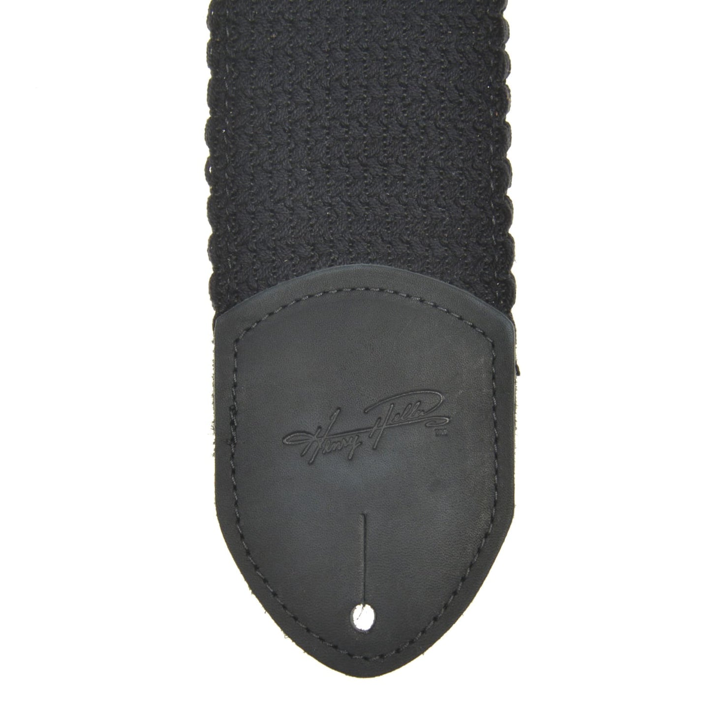 Henry Heller 3" Strap Soft Woven Cotton Black Accessories / Straps