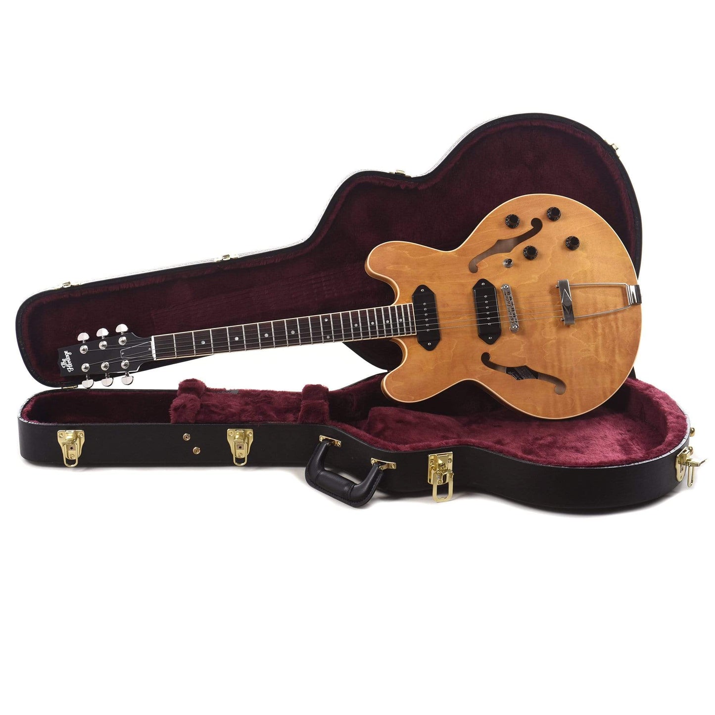 Heritage H-530 Hollow Body Antique Natural Electric Guitars / Hollow Body