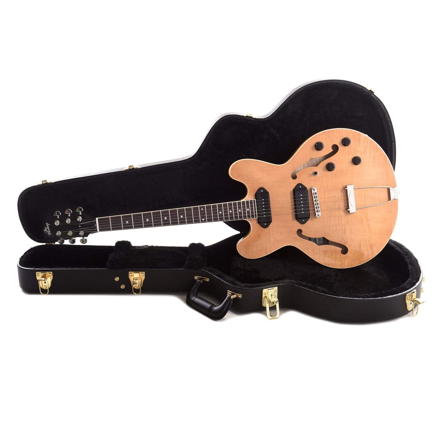 Heritage H-530 Hollow Body Antique Natural Electric Guitars / Hollow Body