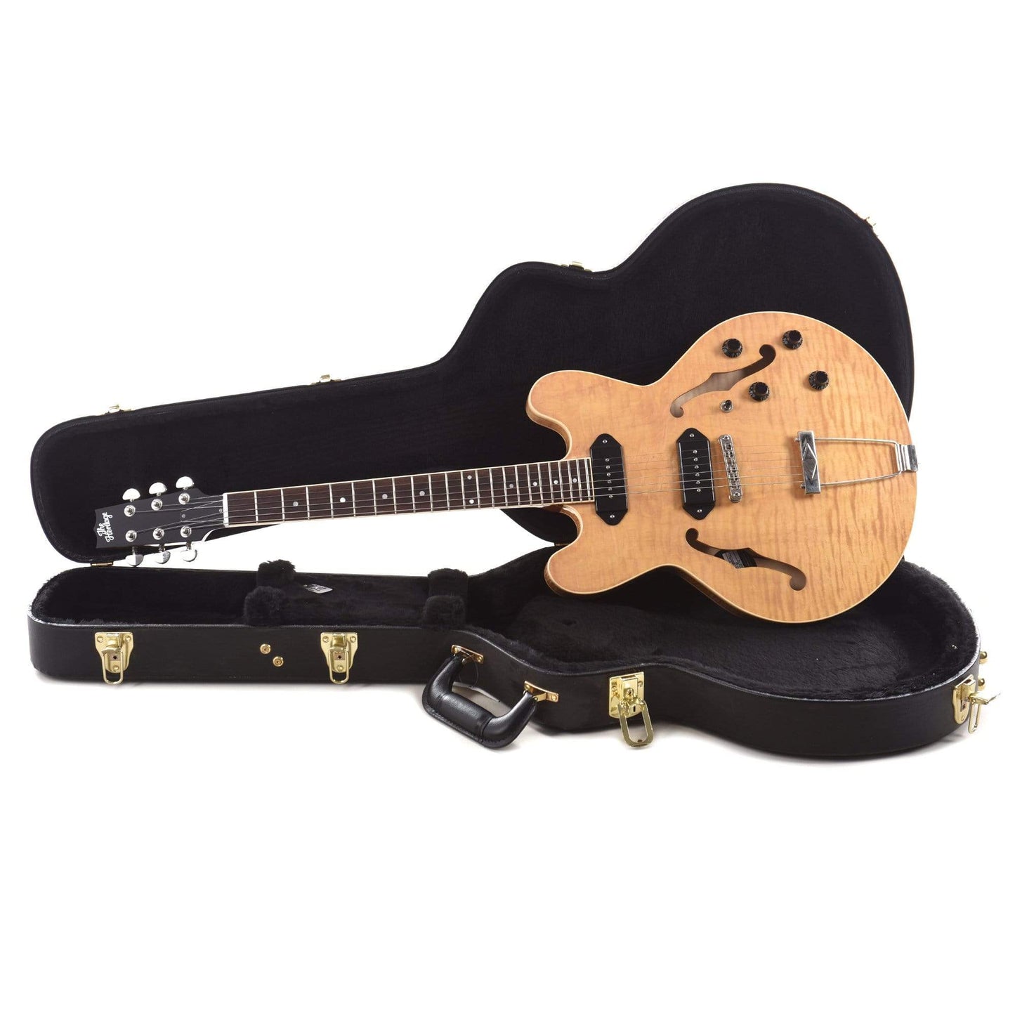 Heritage H-530 Hollow Body Antique Natural Electric Guitars / Hollow Body