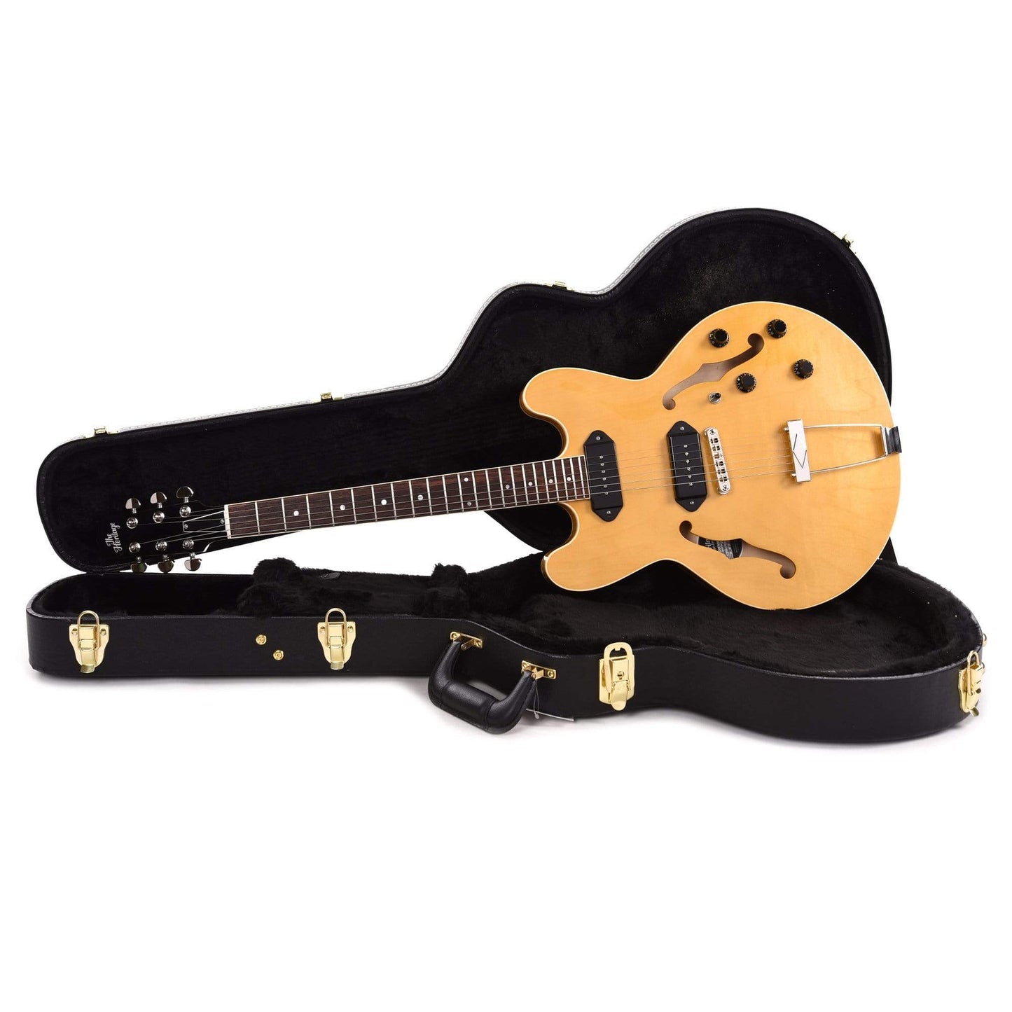 Heritage H-530 Hollow Body Antique Natural Electric Guitars / Hollow Body