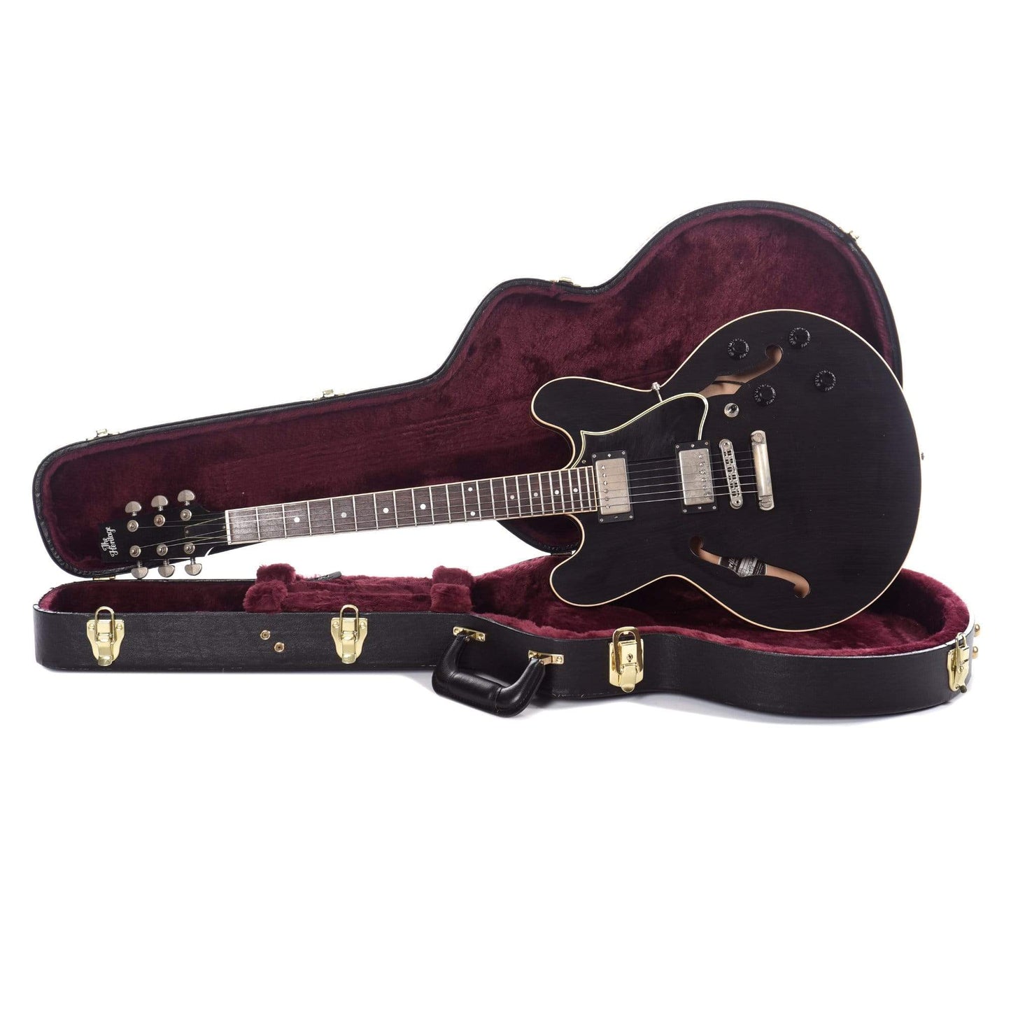 Heritage Artisan Aged Collection H-535 Ebony Electric Guitars / Semi-Hollow