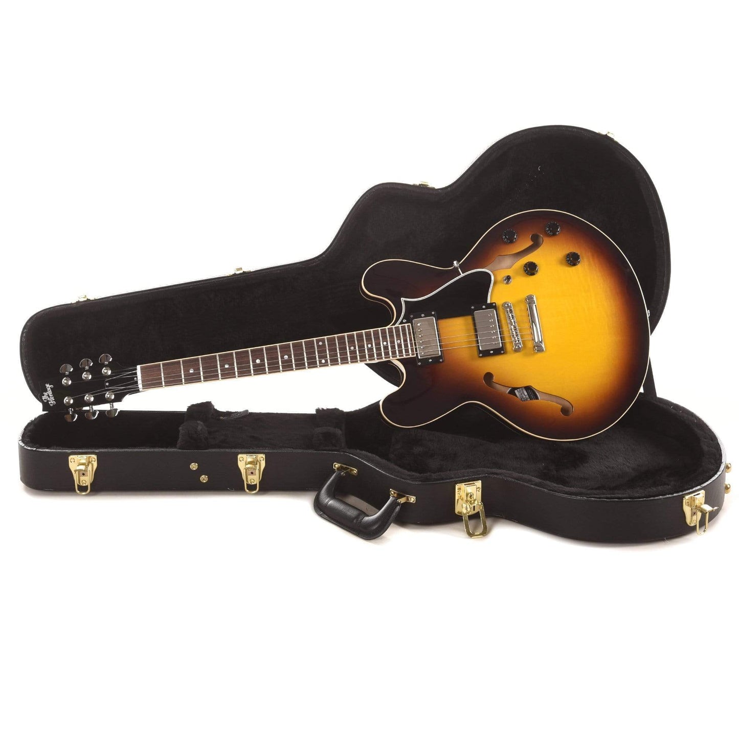 Heritage H-535 Standard Semi-Hollow Original Sunburst Electric Guitars / Semi-Hollow