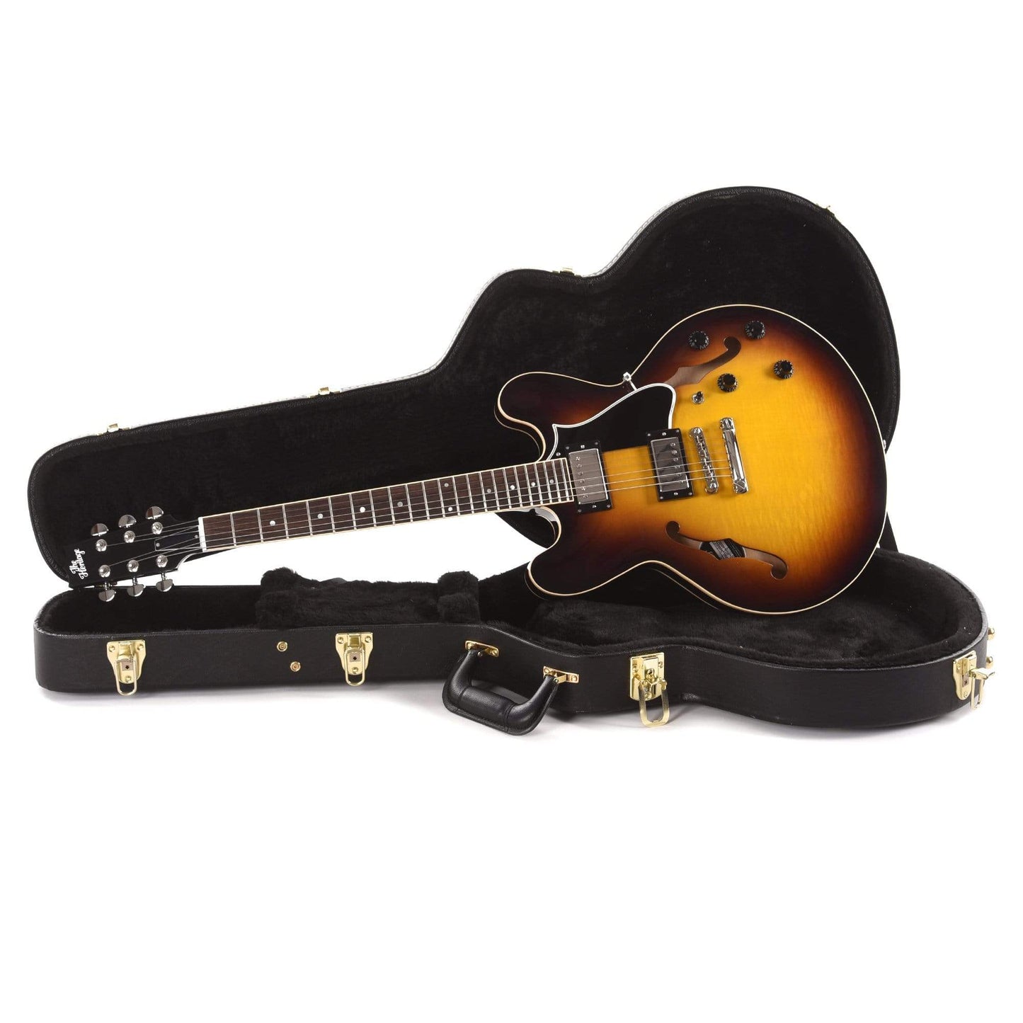 Heritage H-535 Standard Semi-Hollow Original Sunburst Electric Guitars / Semi-Hollow