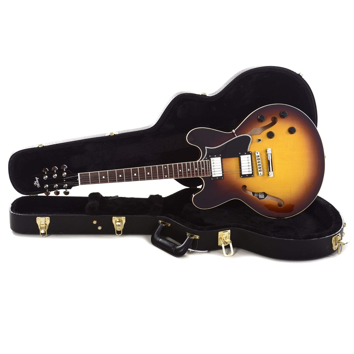 Heritage H-535 Standard Semi-Hollow Original Sunburst Electric Guitars / Semi-Hollow