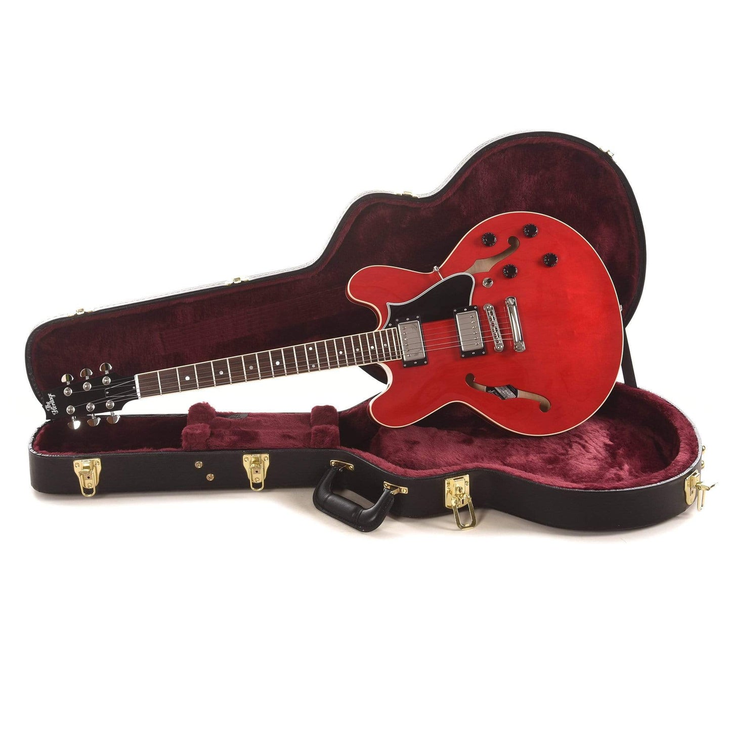 Heritage H-535 Standard Semi-Hollow Translucent Cherry Electric Guitars / Semi-Hollow
